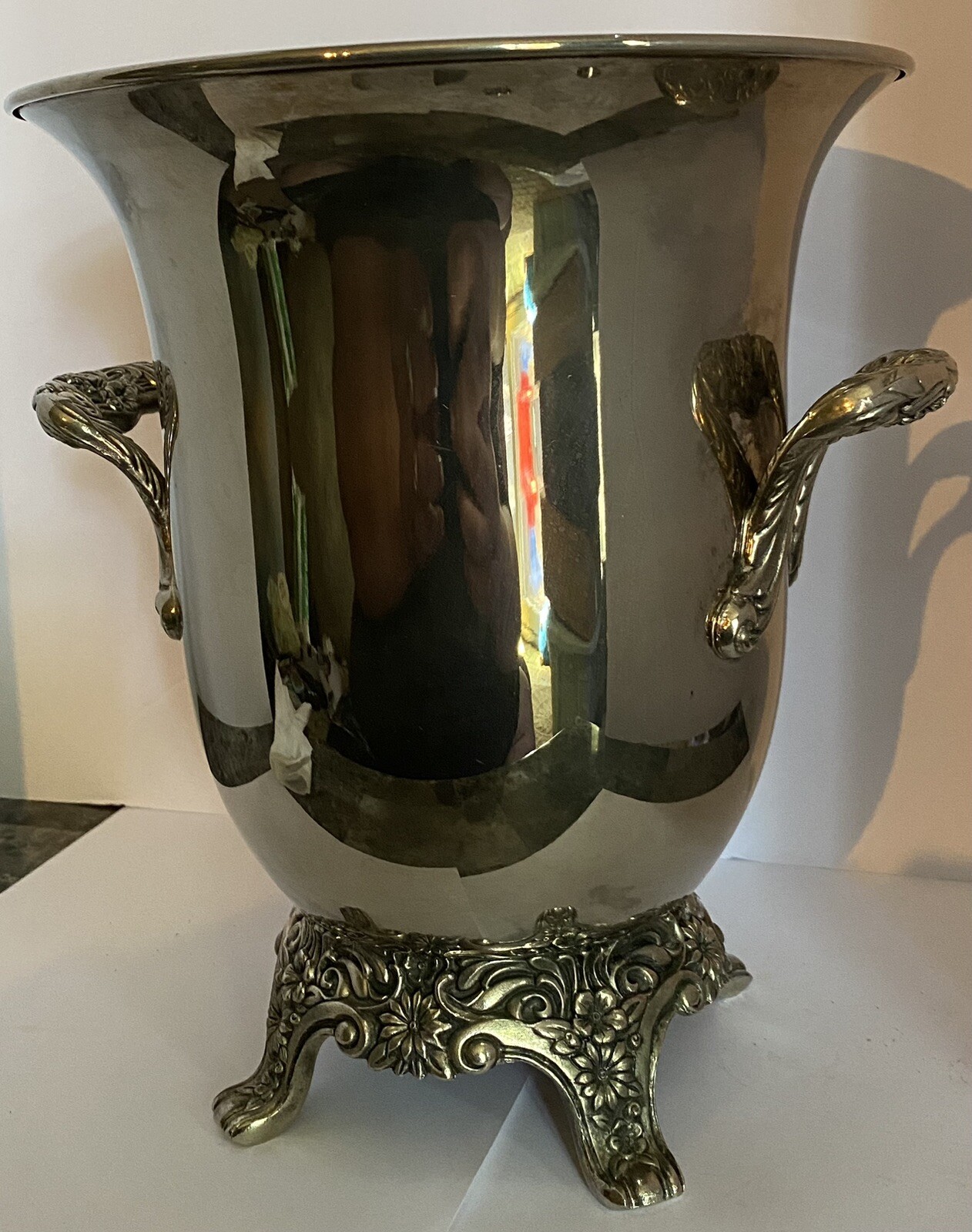 Champagne Bucket Reed Barton Silver Plate