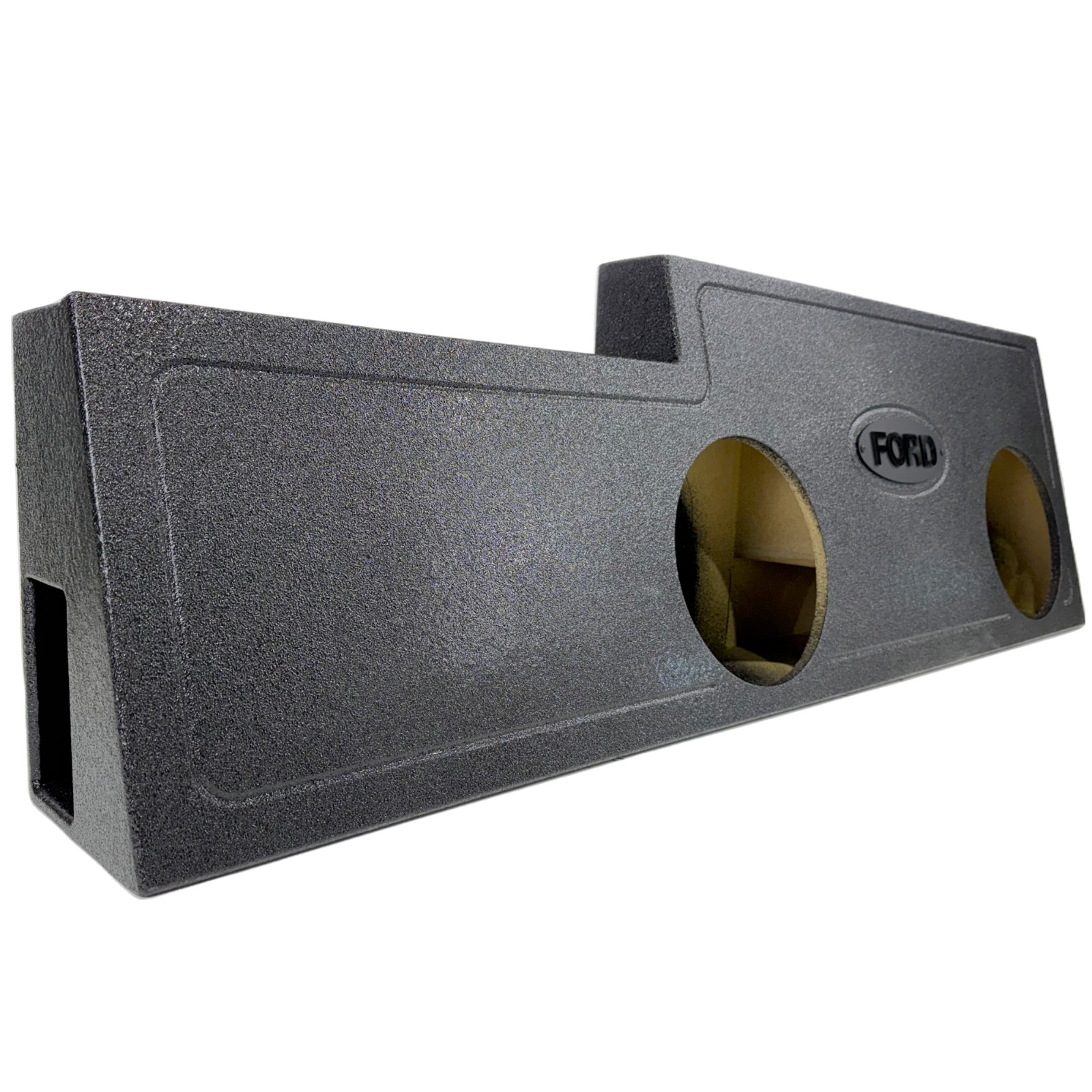 Super Duty Dual 10" Ported Subwoofer Box Enclosure For 99-16 Ford F250/350/450