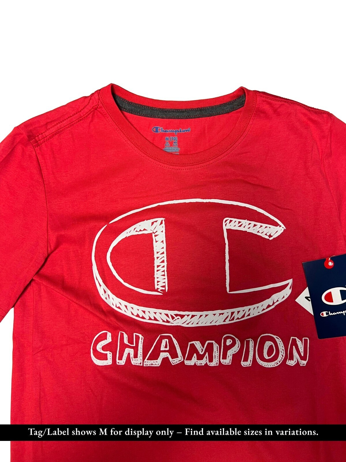 Champion Boy’s Red Grey T-Shirt & Short Set (S03)