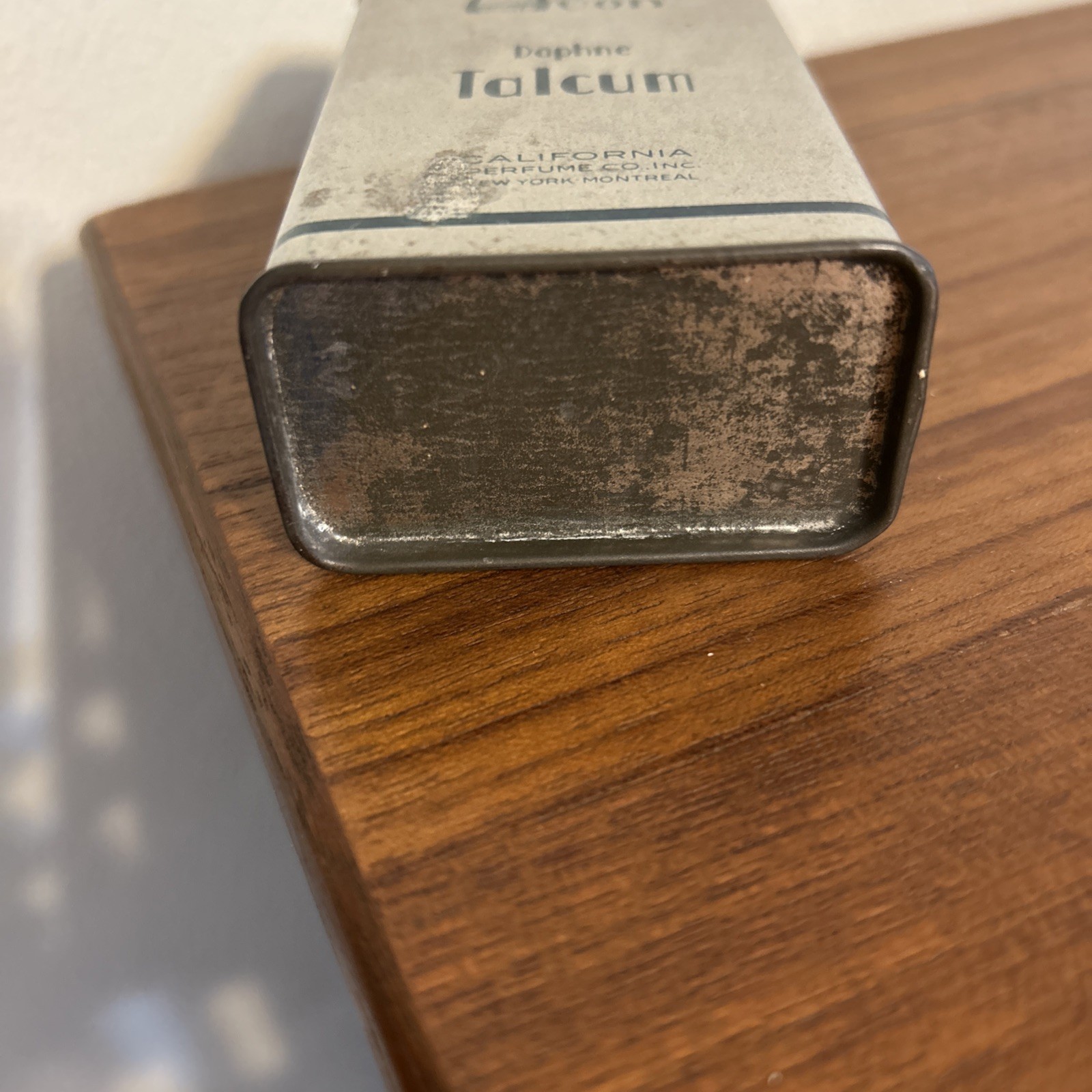 Vintage Avon Daphne Talcum Powder Can, California Perfume Co.