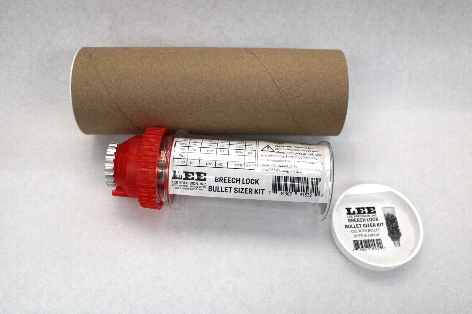 LEE 91532 BREECH LOCK BULLET SIZER KIT (SHIPS WITHIN 1 BUS. DAY INSURED)