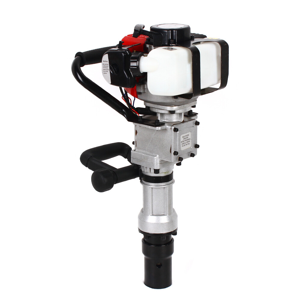 T Post Driver 2 Stroke Motor Push Pile Gas-Powered Fence Jack Hammer 52CC/32.7CC