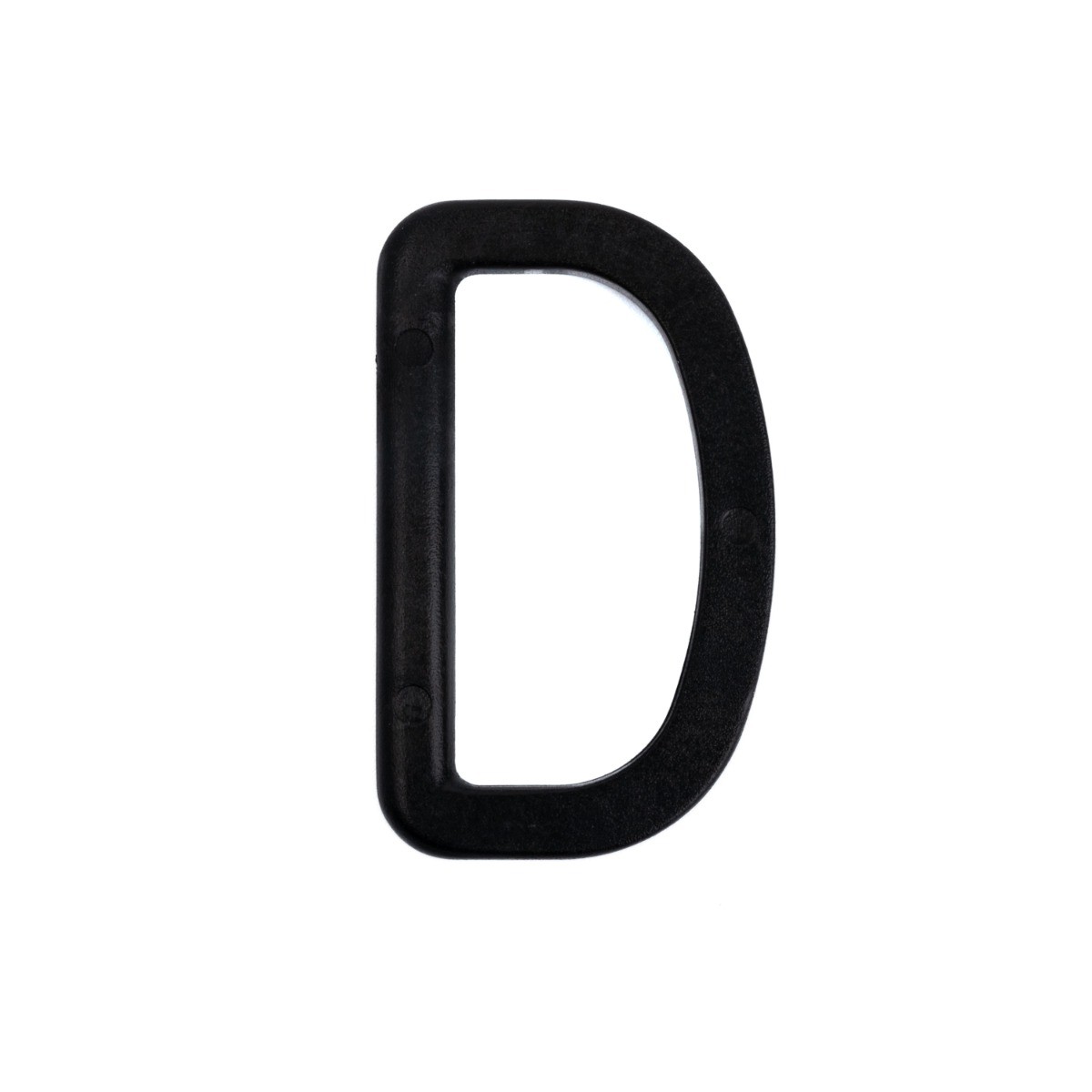 Country Brook Design® 1 1/2 Inch Black Plastic D-Rings, 10 Pack