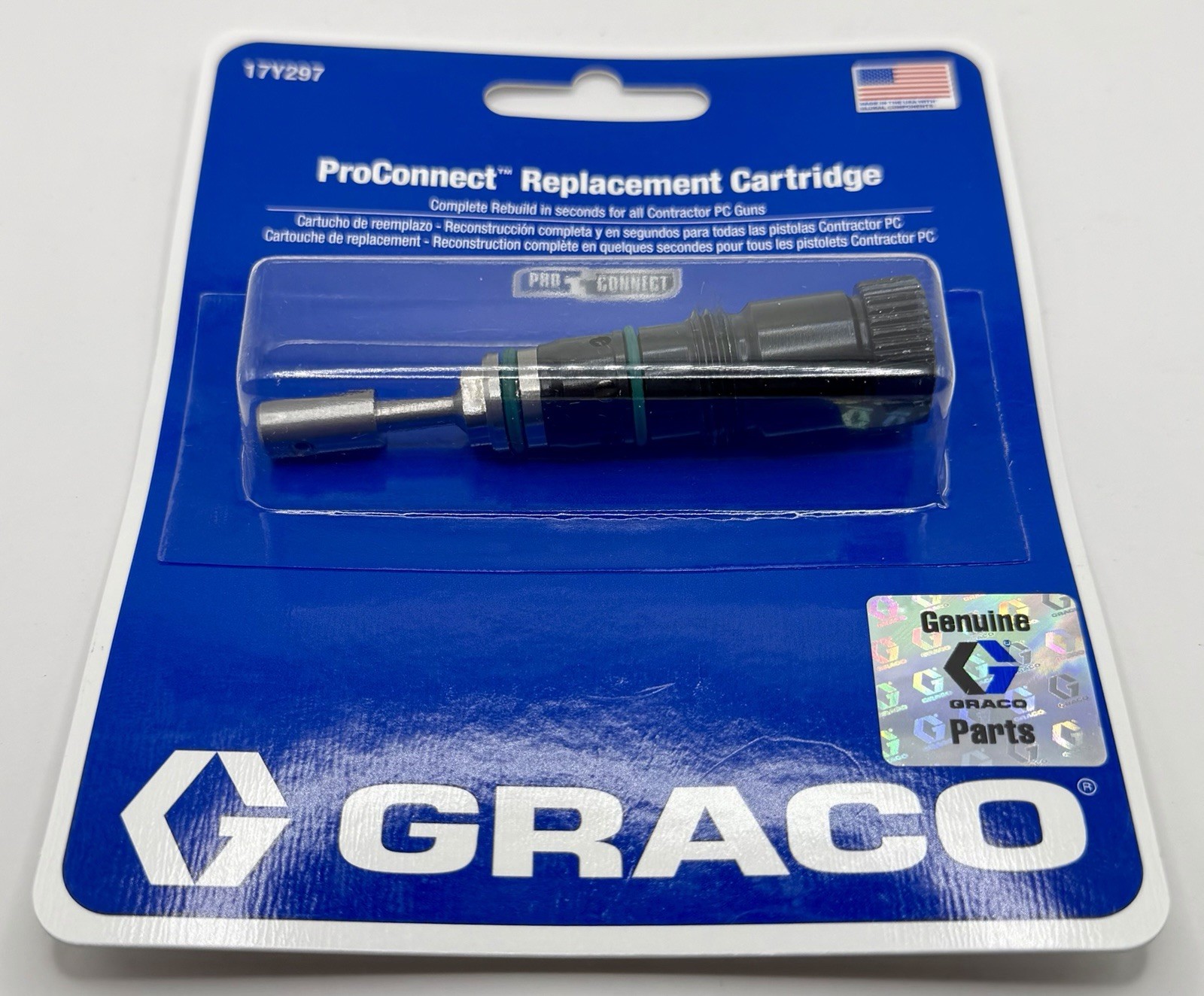 NEW Graco 17Y297 Contractor PC ProConnect Repl Cartridge GENUINE - SHIPS FREE!