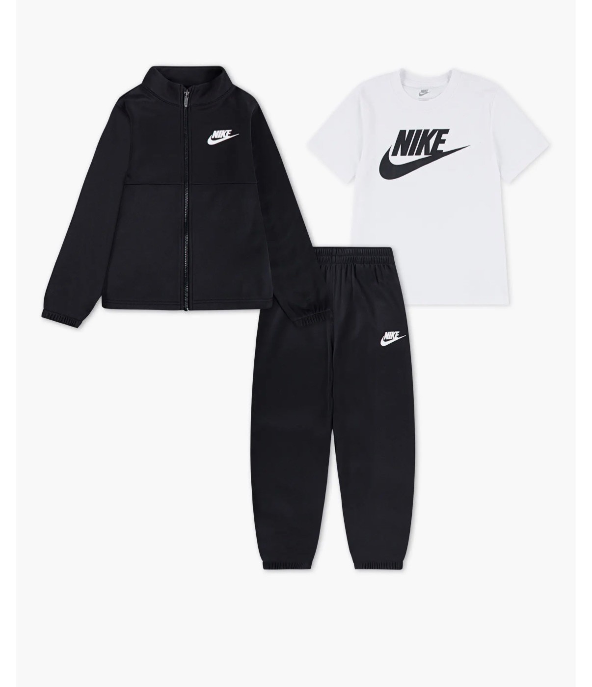 Nike Kids 3 Piece Set ZIP UP ,Shirt and Pants  Sizes 4,5,6,7