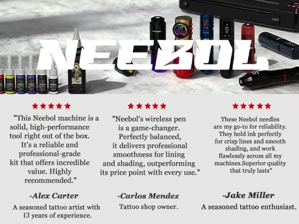 Wireless Tattoo Kit Complete for Beginners Pen Machine with Power Supply Needles