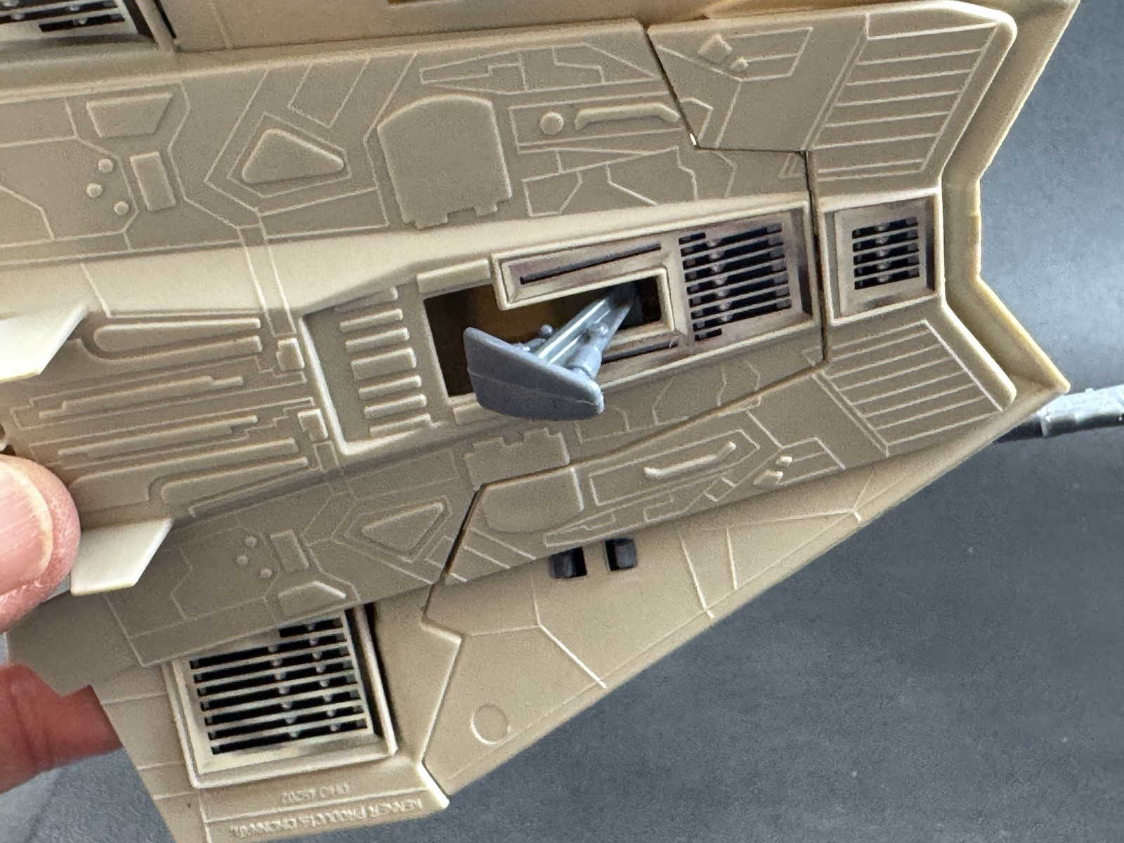 Star Wars Snowspeeder 1982 Kenner Micro Collection with both die cast figures