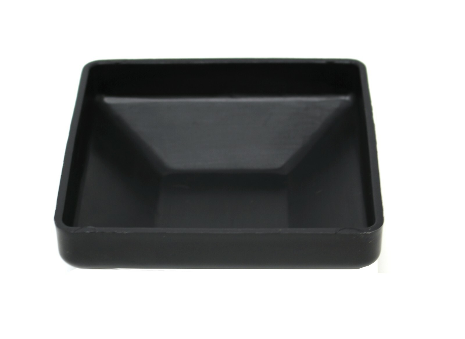 4x4 (3-5/8 x 3-5/8) Plastic Fence Post Cap Pressure Treated Wood Black or White