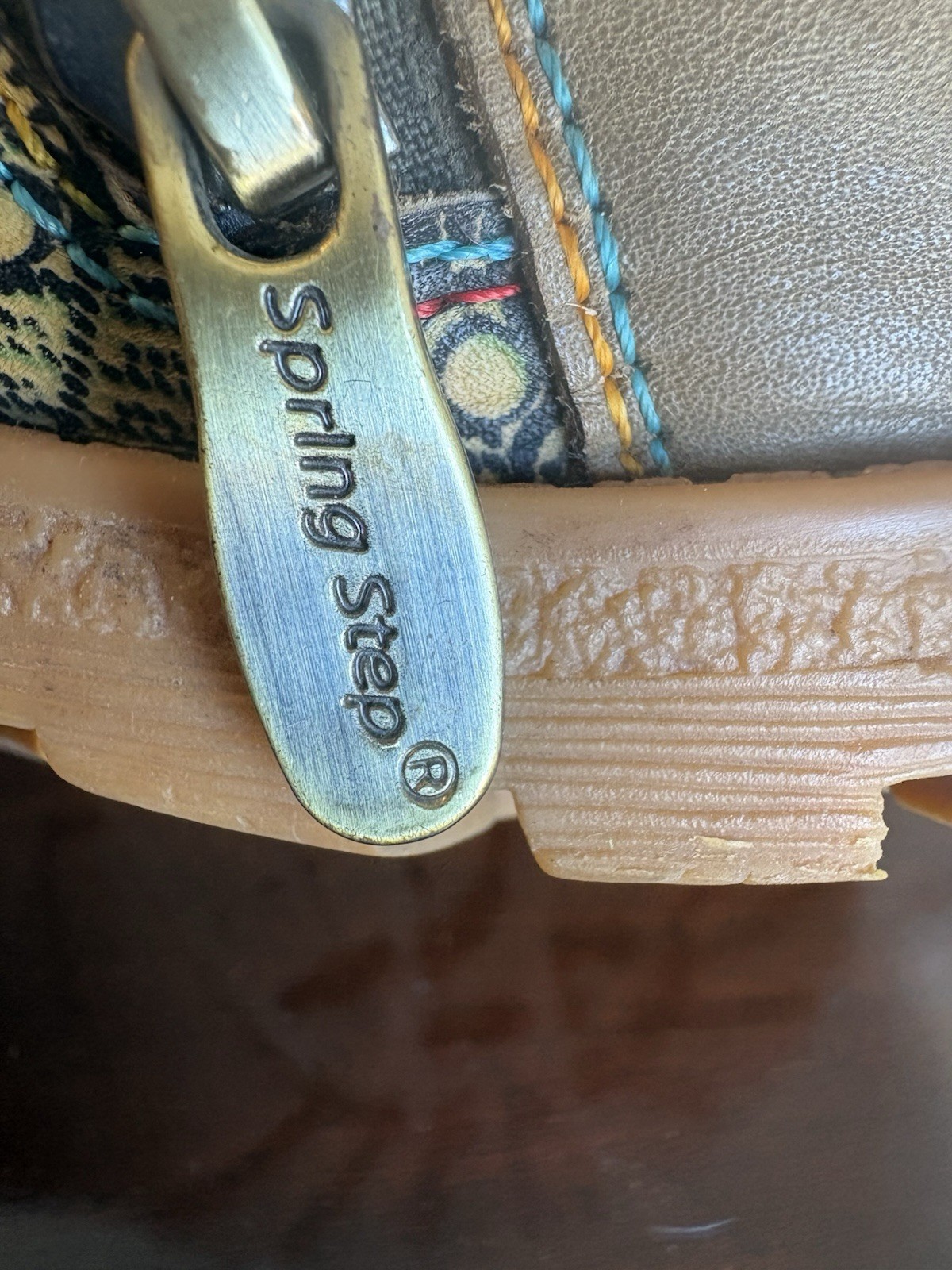 L'Artiste by Spring Step Magda Slip-On Shoes Women's Brown Size US9 EU 40 New