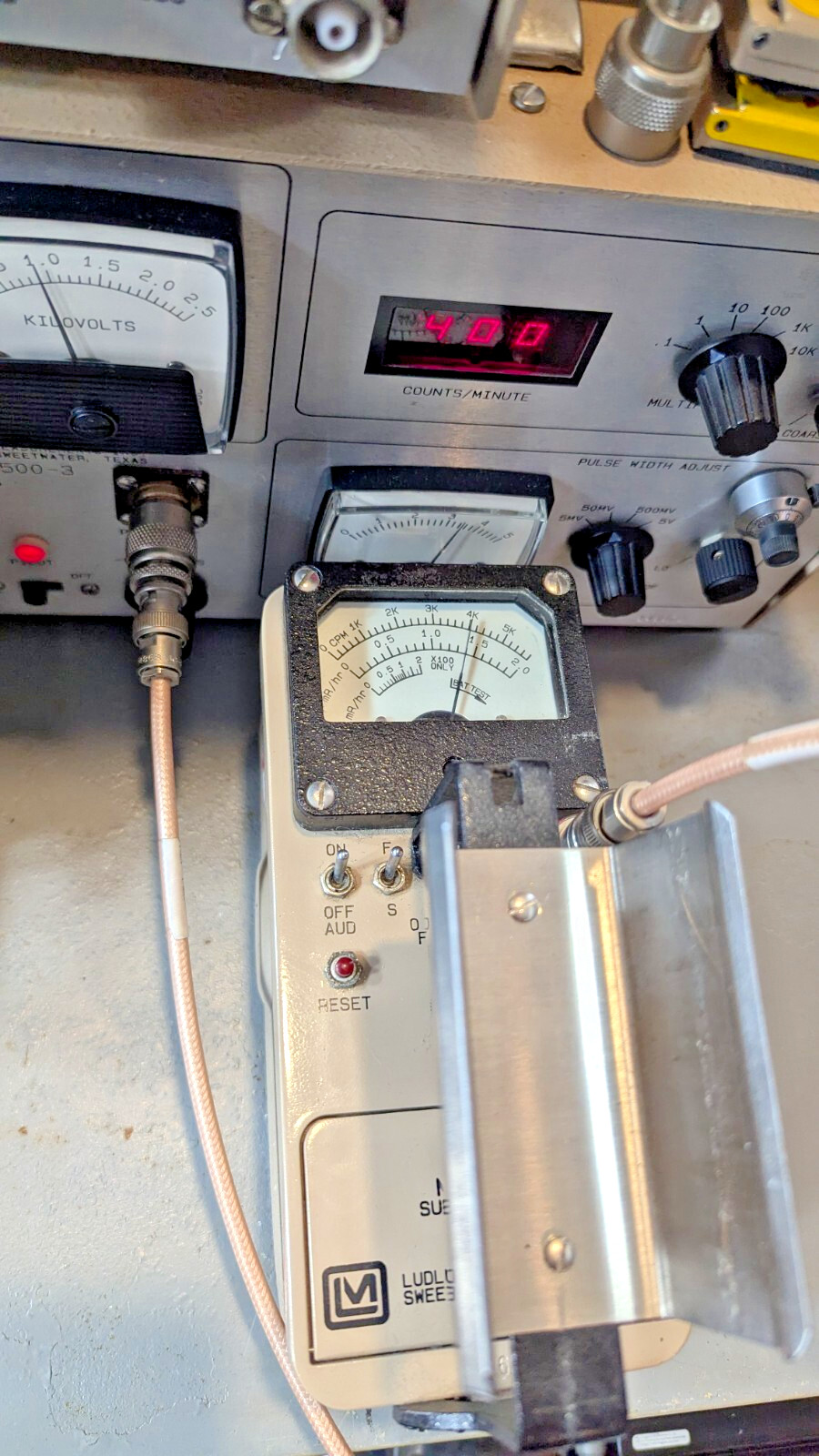 3rd Gen. 1x Ludlum Model 3 Survey Meter, Verified, and GUARANTEED for 1 yr