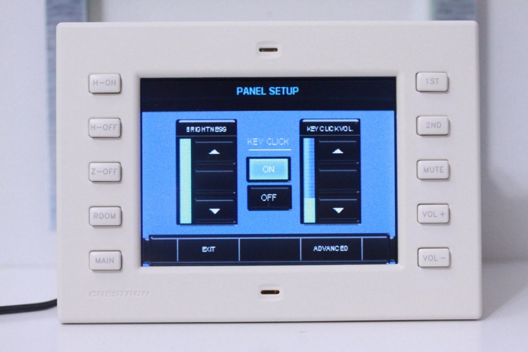 FULLY TESTED Crestron TPS-2000L In-Wall 5'' Touch Panel (White)