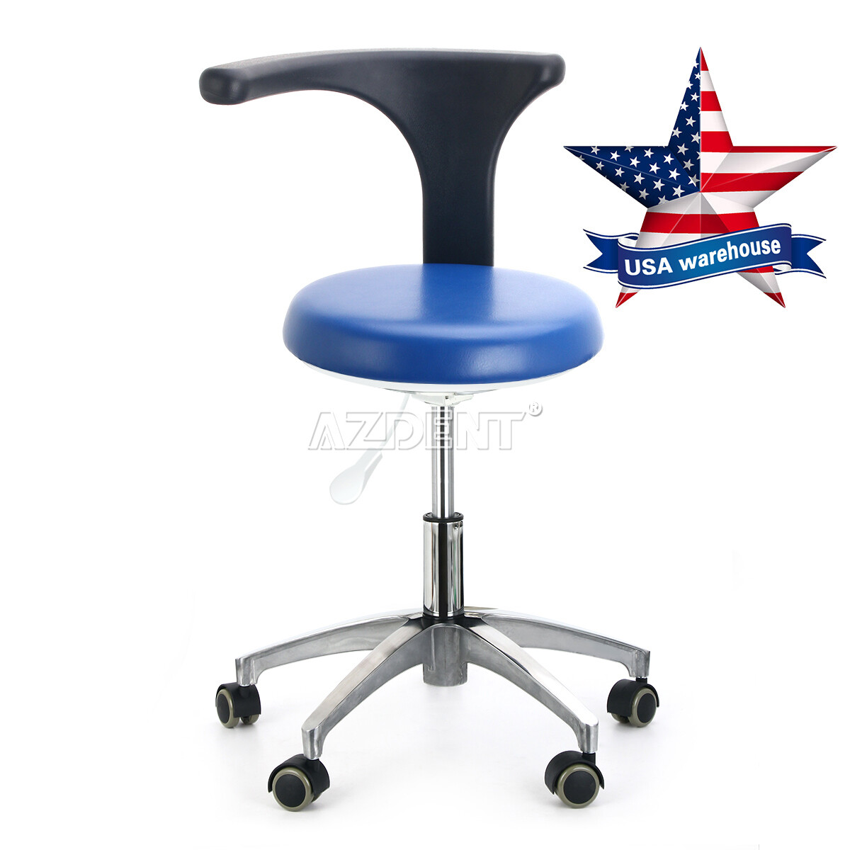 Ergonomic Dental Operator Stool Dentist Hygiene Doctor's Assistant Nurse Chair