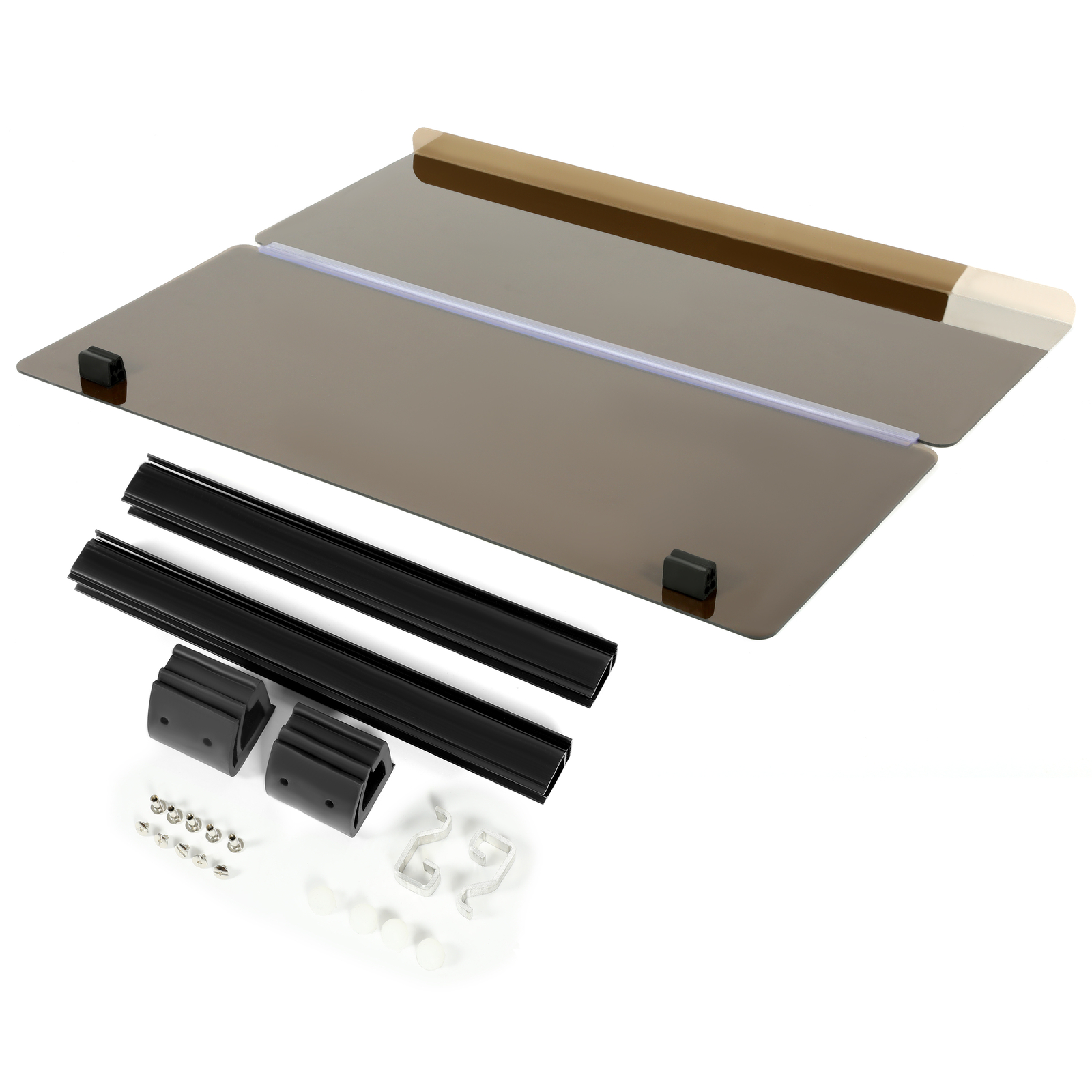 Tinted Fold Down Golf Cart Windshield Windscreen For EZGO Marathon 1986-1994.5