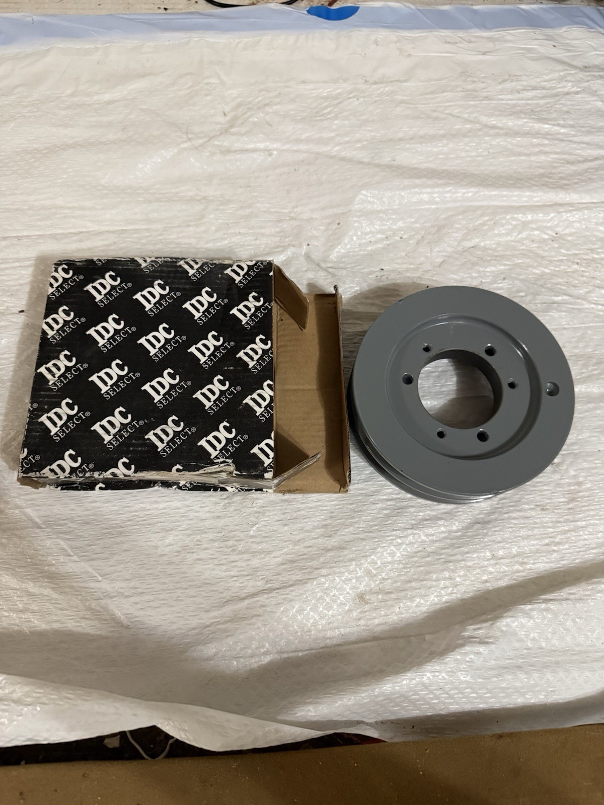 idc select 2B52SAS 2 Groove Pulley Sheave New In Box
