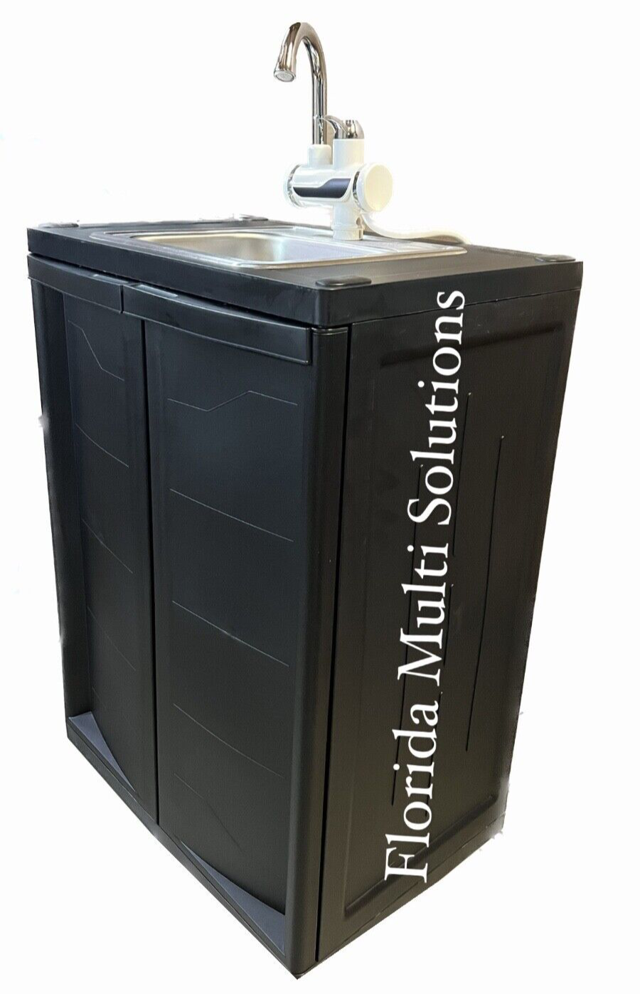 Portable Self Contained Sink W/ Tankless Faucet INSTANT HOT WATER 110V