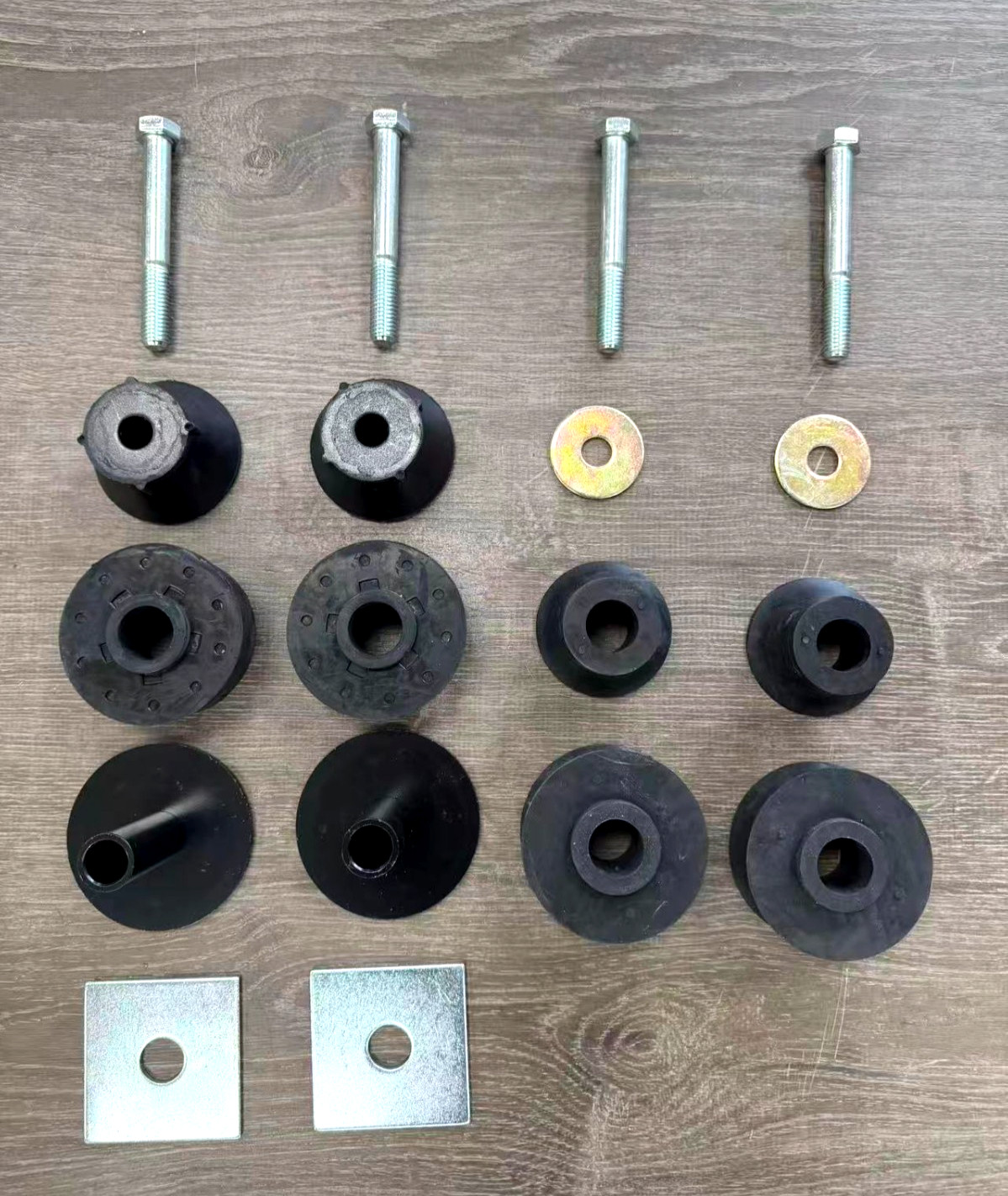 18 PCS 1973-80 Chevrolet GMC 1/2 ton 2WD Pickup Cab Mount Kit Front Rear Bushing