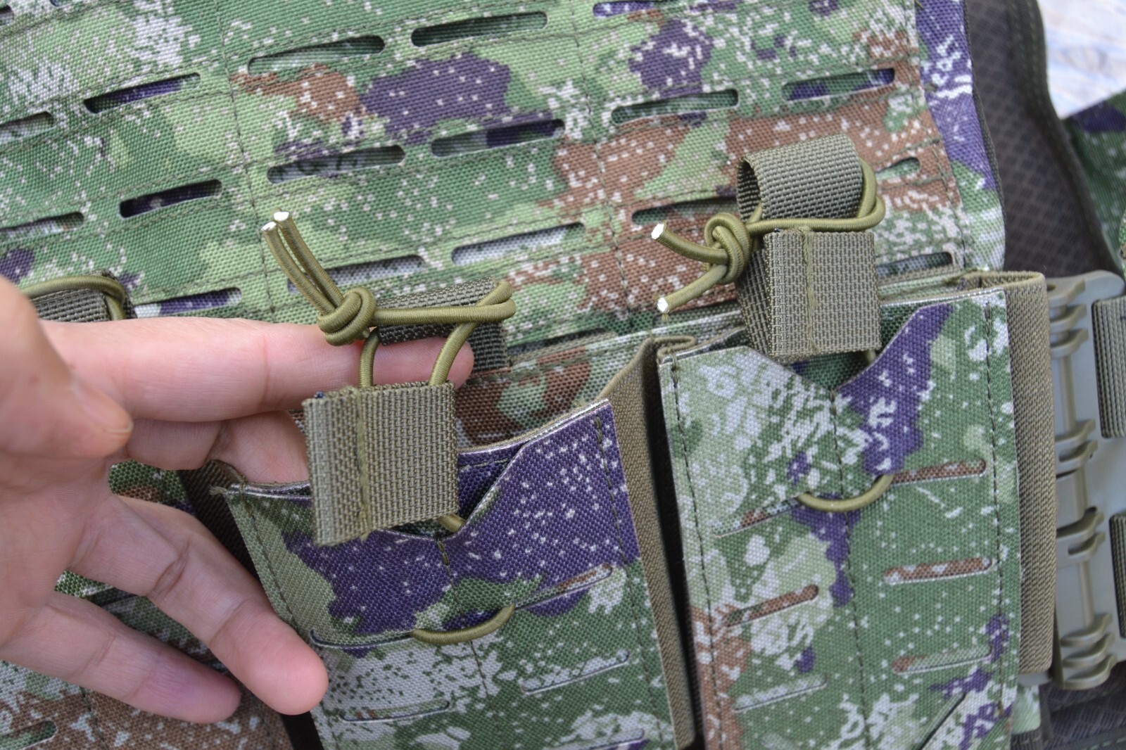 China Military PLA Type 21 "starry sky" Chest Rig Plate Carrier Tactical Vest