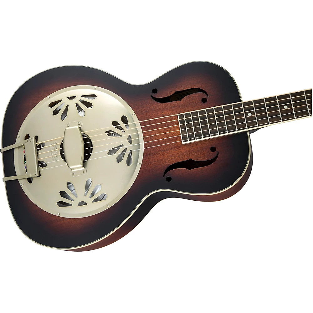 Gretsch G9240 Alligator Round-Neck Mahogany Body Biscuit Cone Resonator Guitar