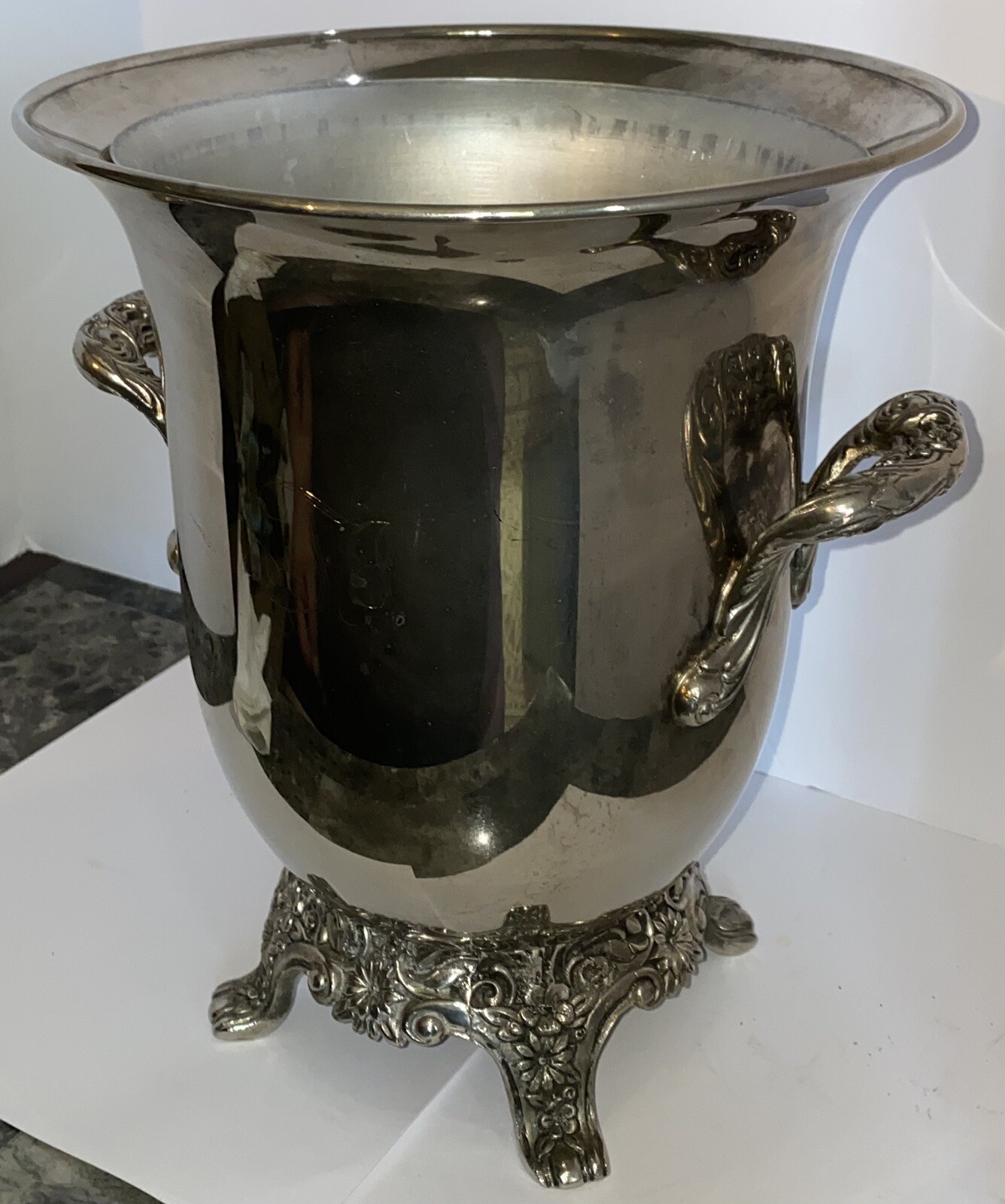 Champagne Bucket Reed Barton Silver Plate