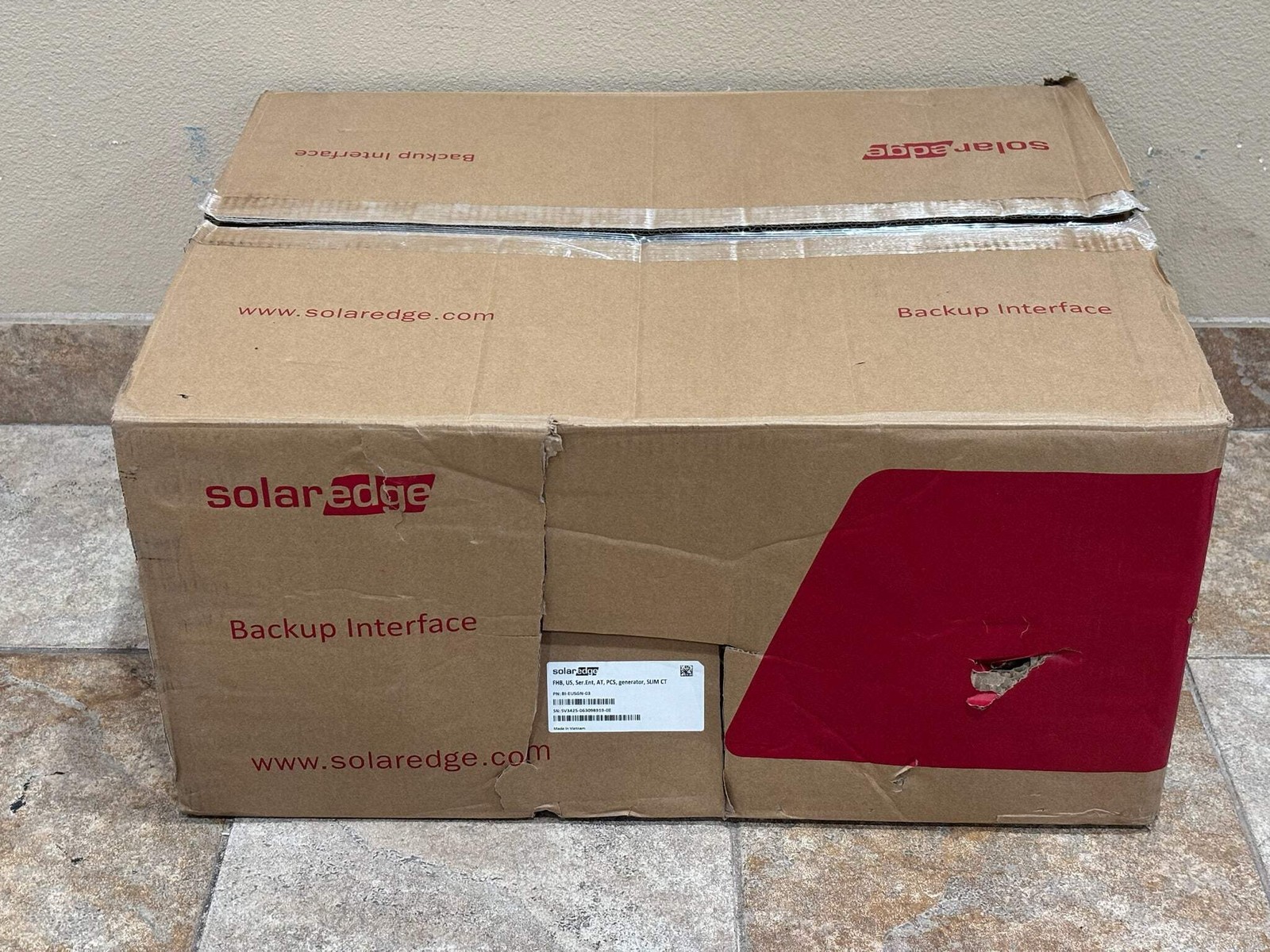 SolarEdge Backup Interface BI-EUSGN-03 for Home Energy Hub Systems