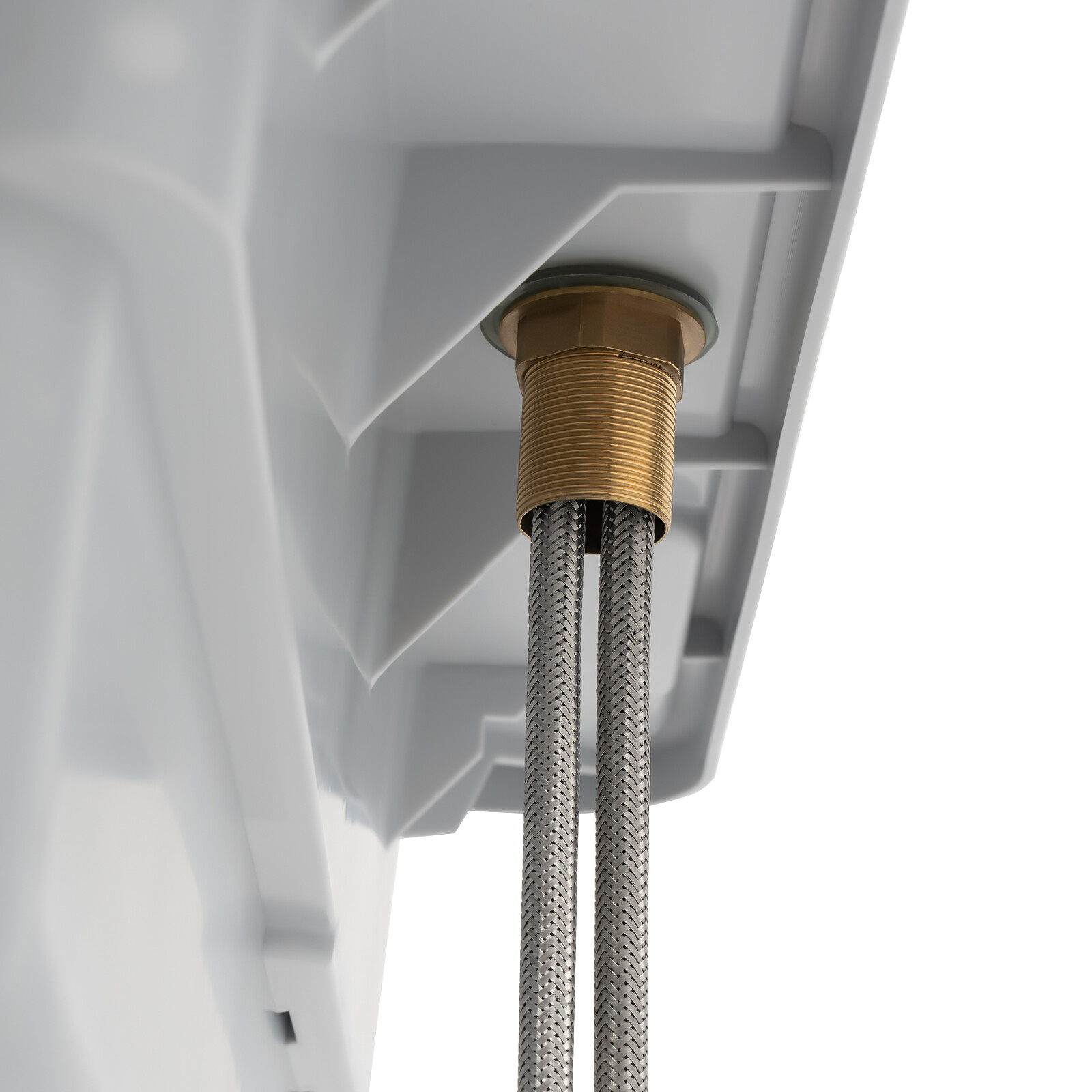 Utility Sink Laundry Tub with Faucet & Basement for Laundry Room Garage or Shop