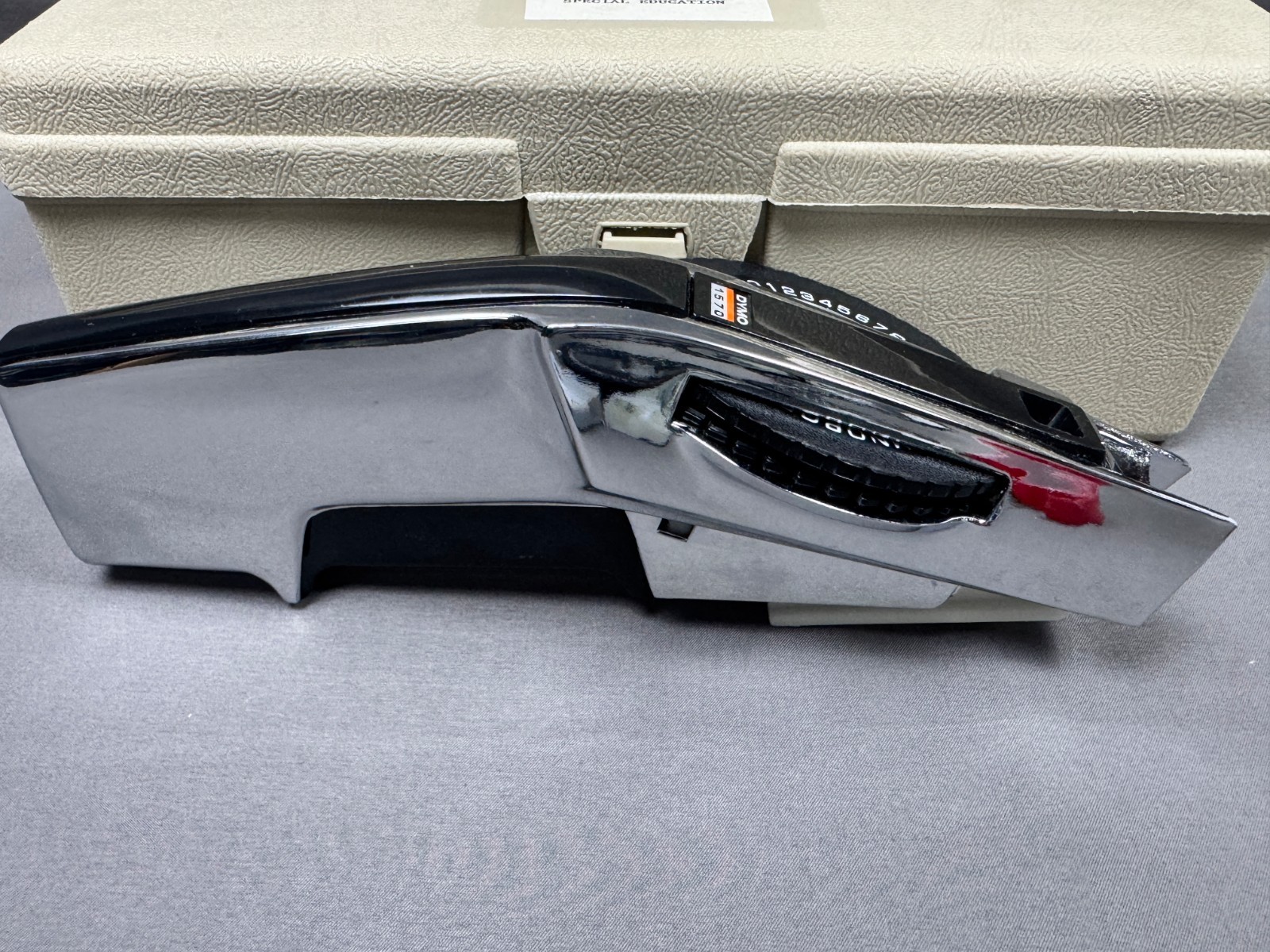 Vintage DYMO 1570 Label Maker Embosser With Extras & Original Case