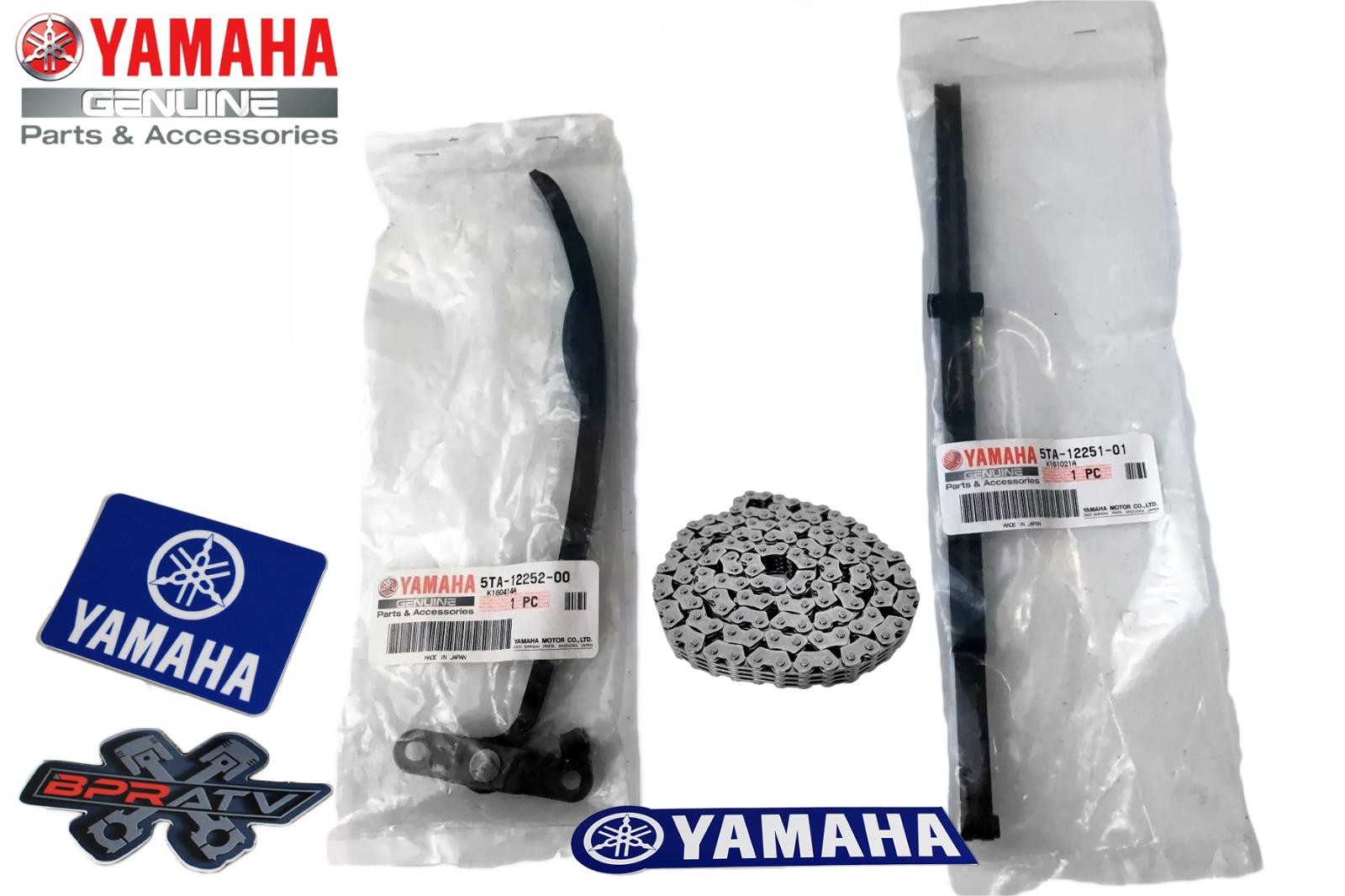 YFZ450 YFZ 450 YZ 450F OEM Chain Dampner Both Front Rear Guide Guides Cam Timing