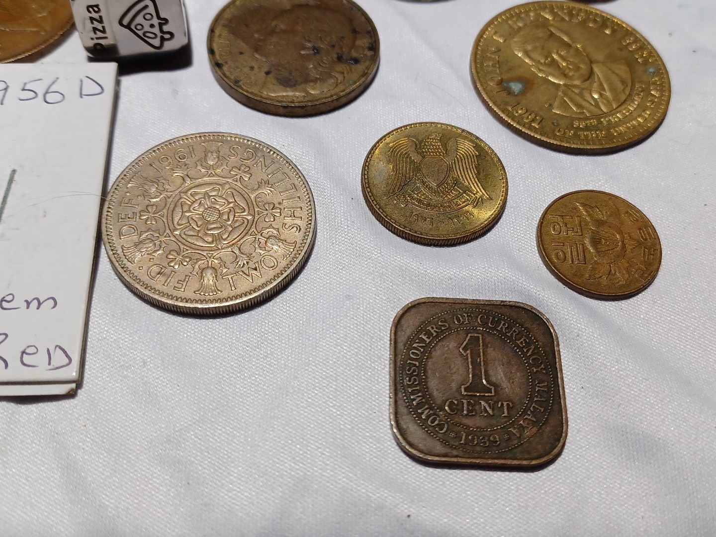 Coins, Tokens, And A Dye~