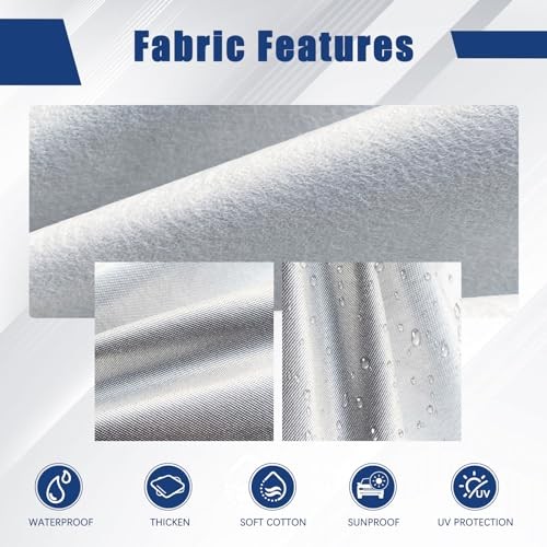 6 Layers Car Cover Custom Fit for Dodge Custom Fit Dodge Challenger LM-Silver