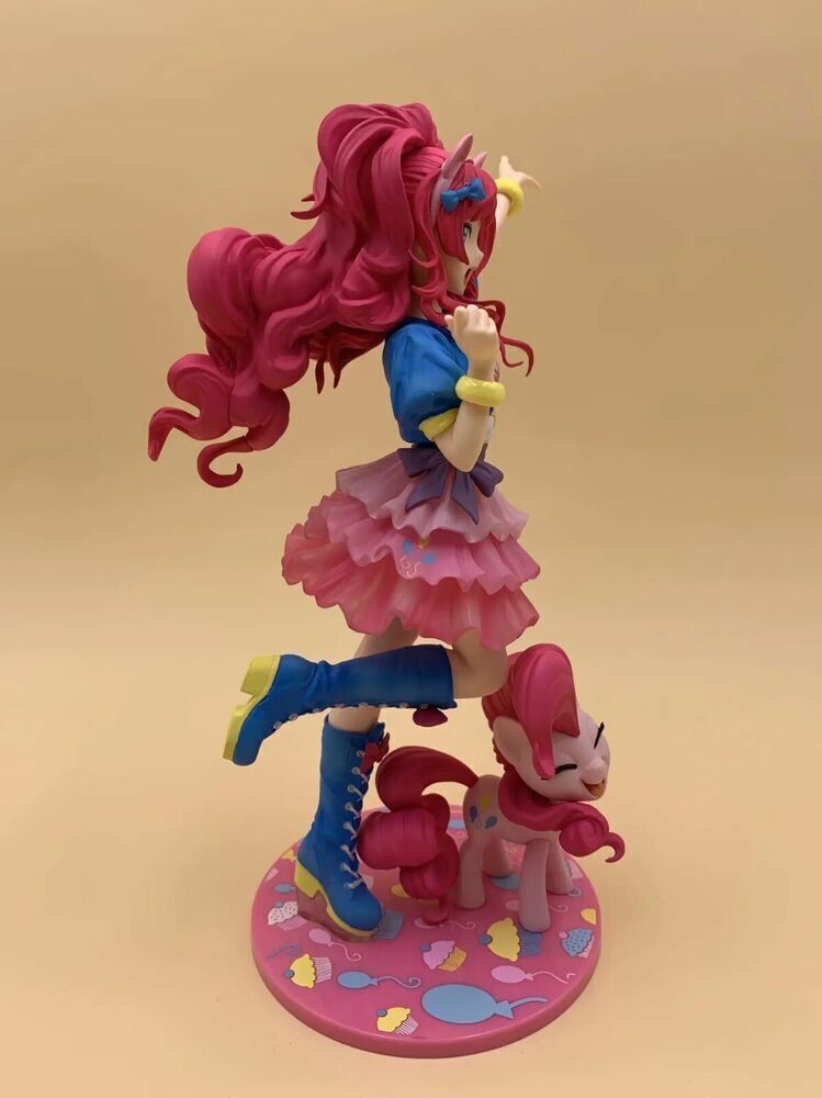 Pinkie Pie Action Figure My Little Pony Bishoujo Princess 8in Statue Unboxed
