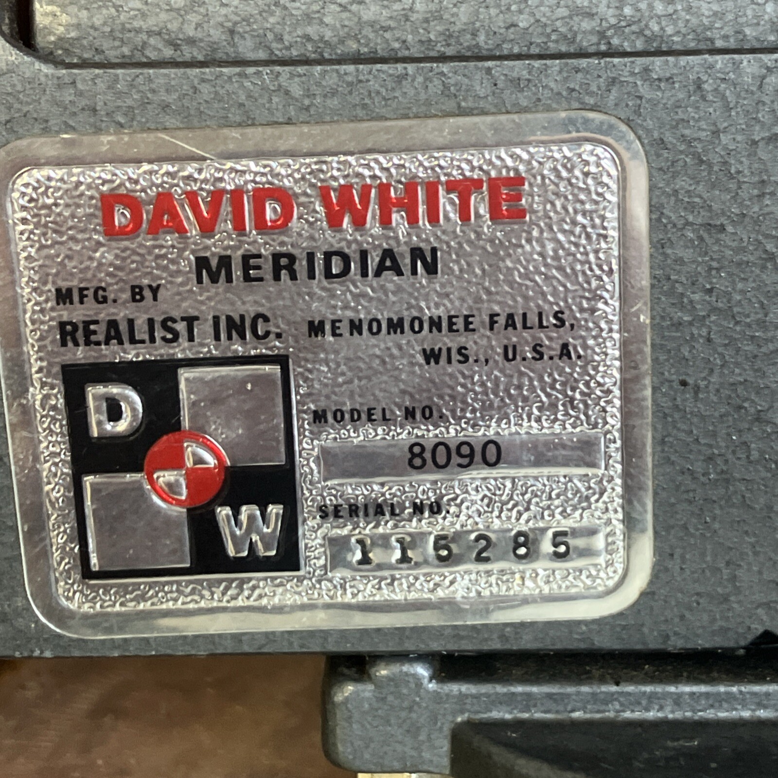 Vintage David White Instruments DW-8090 Survey Tool USA Made