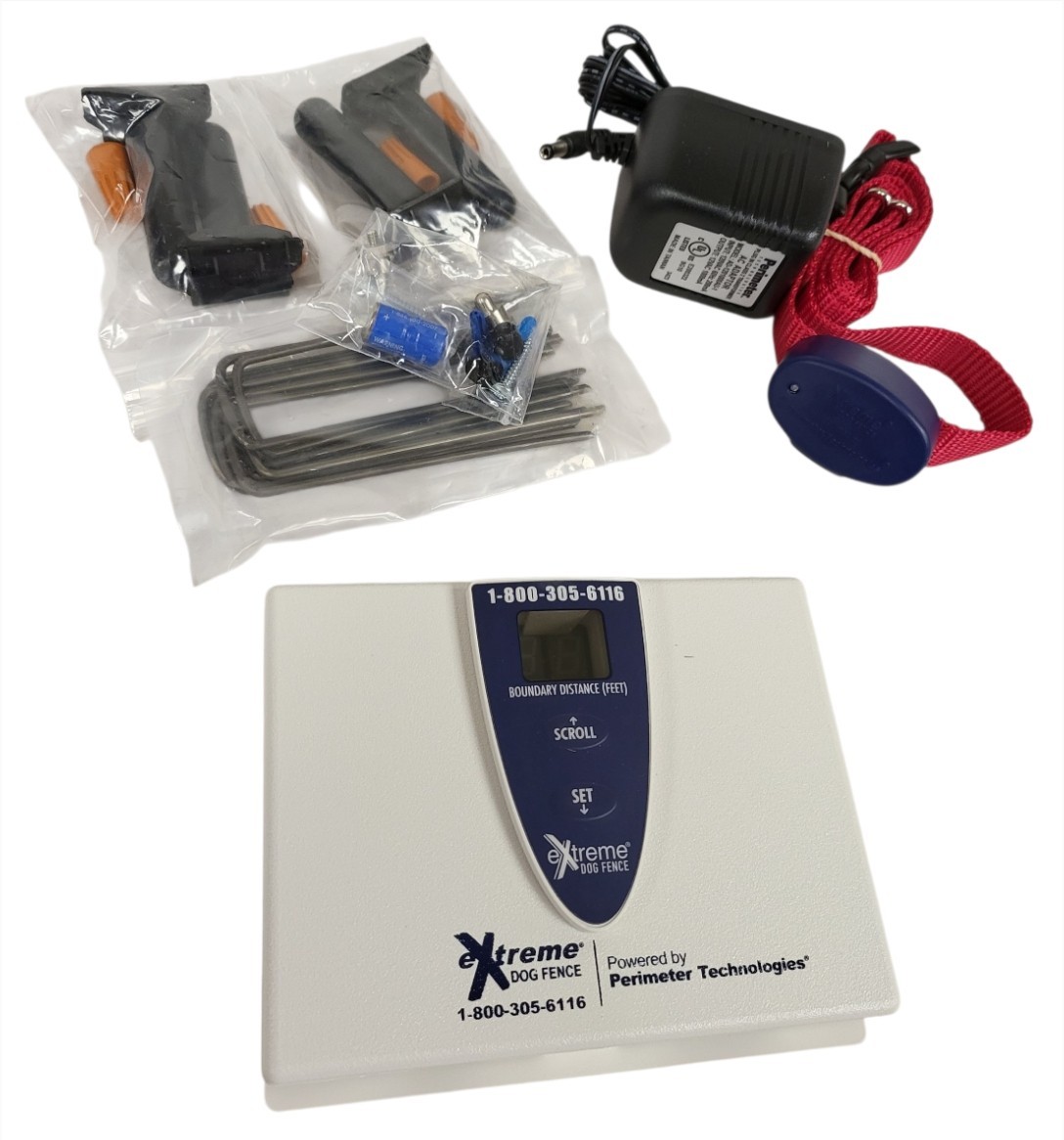Extreme Underground Electric 1 Dog Fence Kit PRO Grade 1000' & Standard Collar
