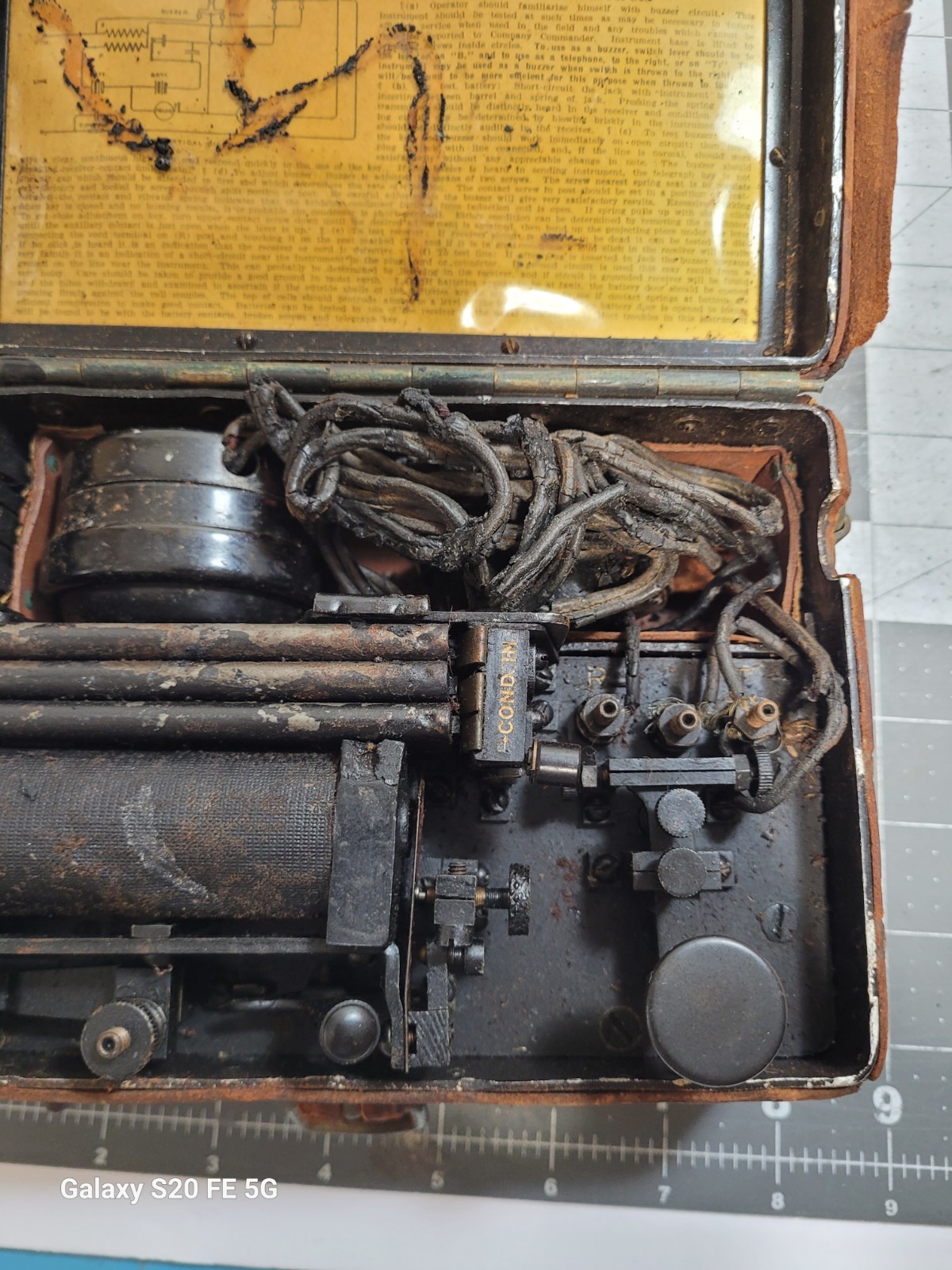 WWI-US Army Signal Corps -SERVICE BUZZER-Model 1914-American Electric Co