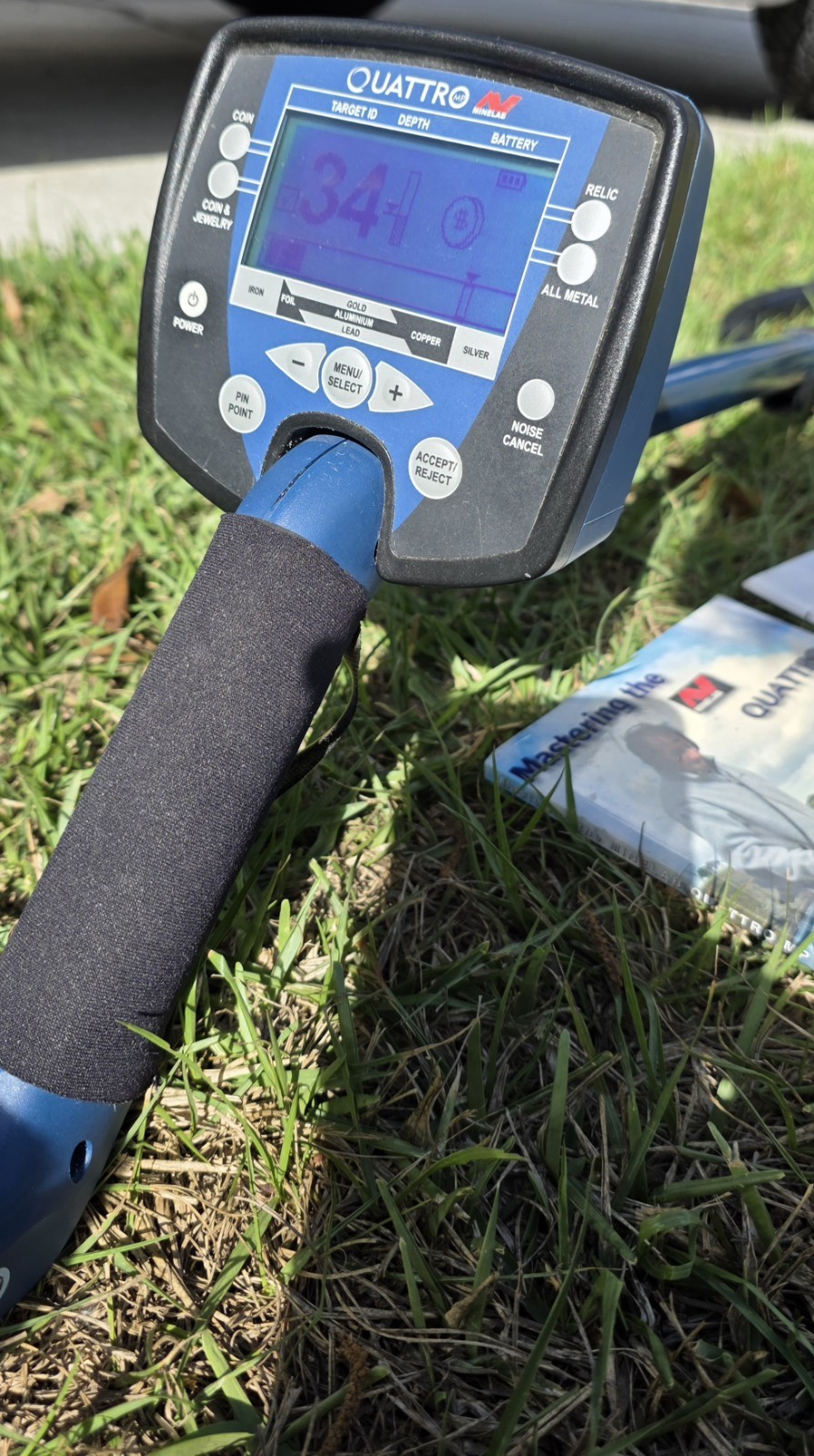 Minelab Quattro Metal Detector FBS-1050 Coil