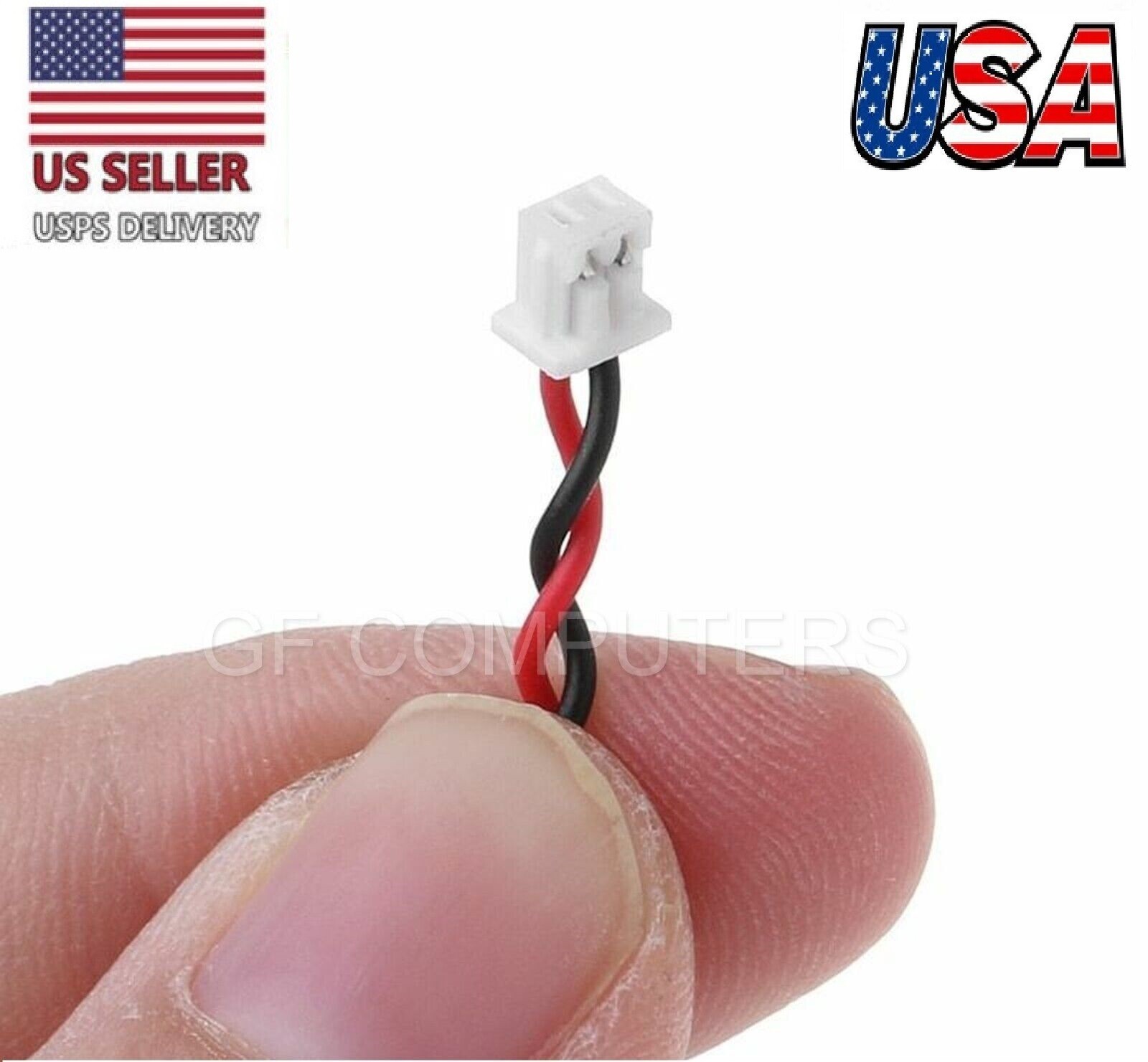 For HP Elitebook 8460P 8560p BIOS Backup Resume Clock CMOS RTC Battery 2 wire