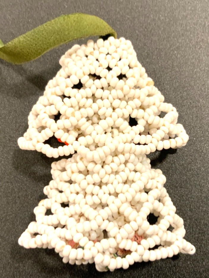 Zuni(?) Beaded Doll - Mid 20th Century - 2.5” -