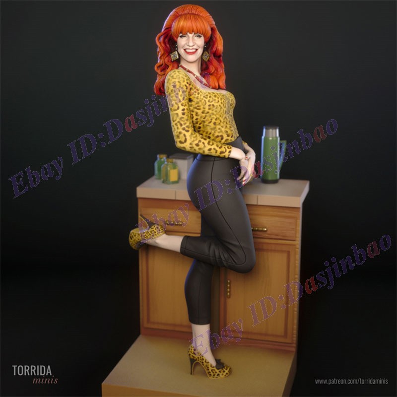 Peggy Bundy 1/8 1/6 1/4 1/3 3D Print Model Kit Unpainted Unassembled 3 Ver NSFW