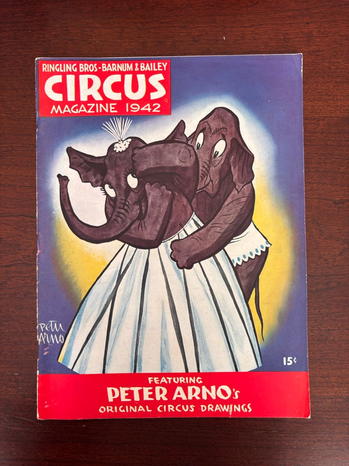 Vintage Ringling Bros Barnum Bailey Circus Programs 1942 1945 1948 1949 Lot Arno