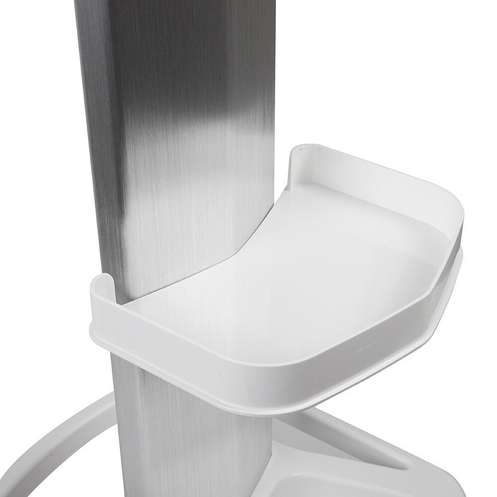 Dental Trolley Medical Cart Steel Mobile Tool Cart Swivel Caster