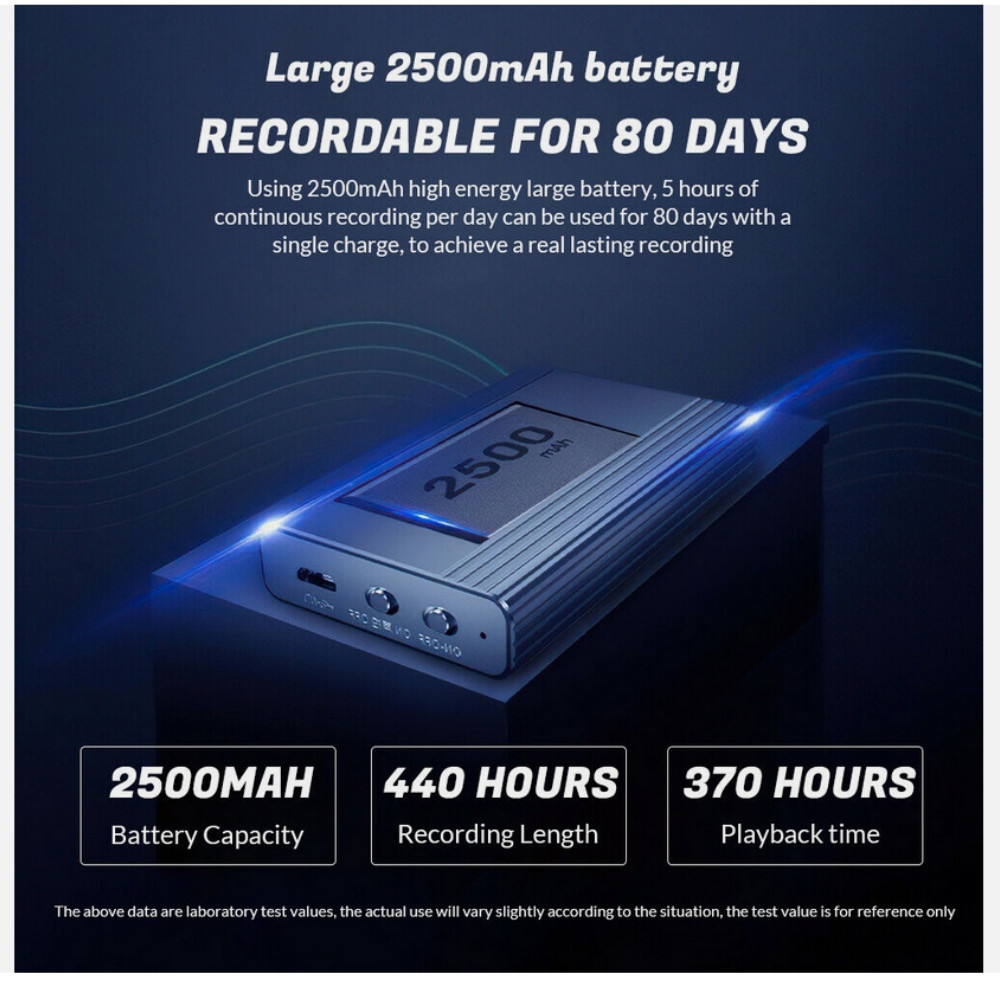 Spy Digital Voice Activated Mini Sound Audio Recorder Dictaphone MP3 Player