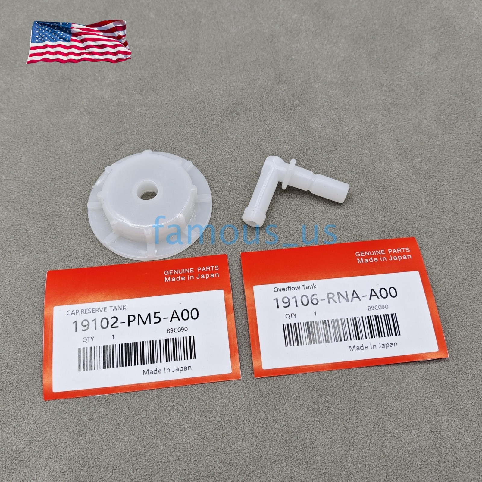 OEM 2" Radiator Coolant Reservoir Overflow Tank Cap For Honda Accord CRV US