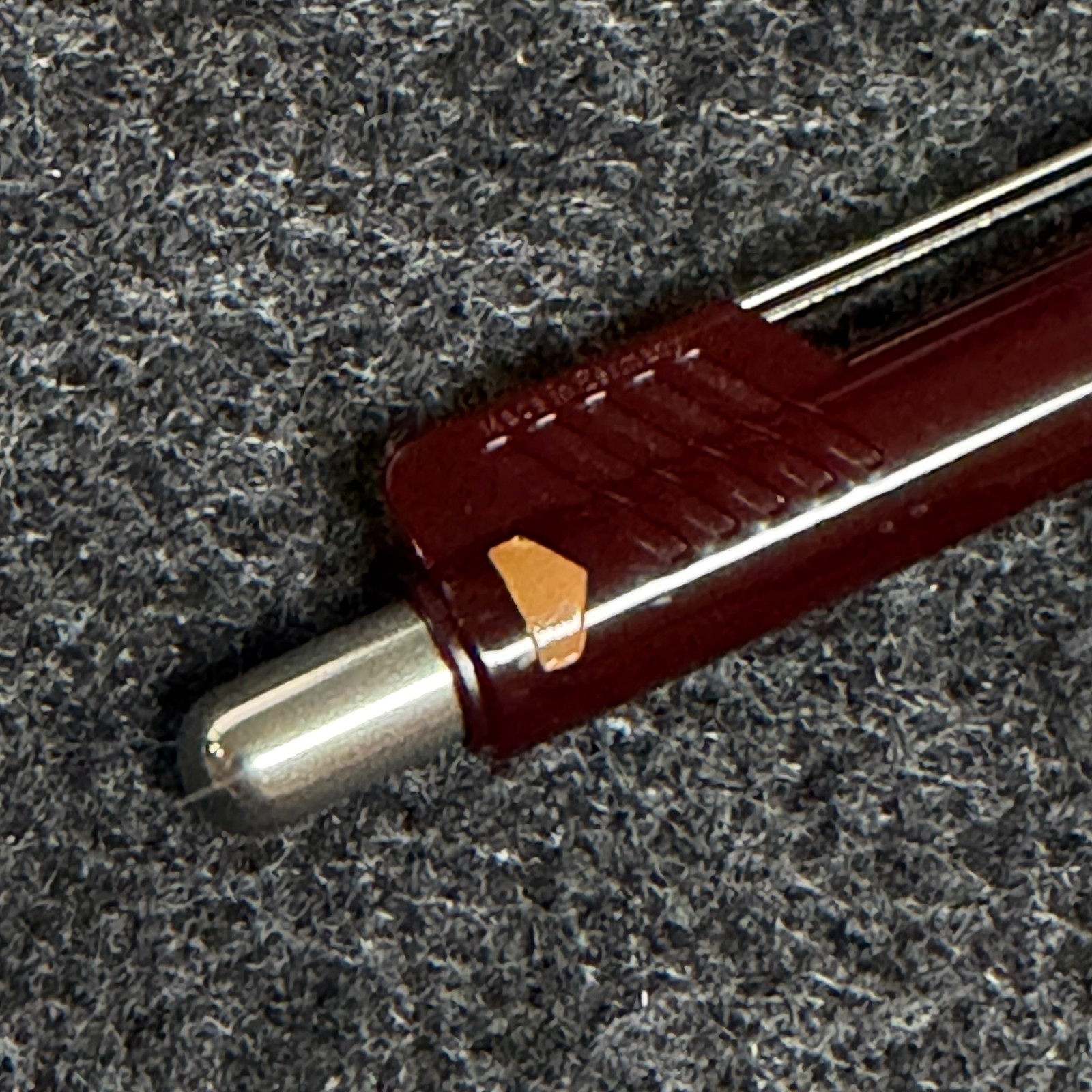 NOS RARE Vintage rOtring T 0.5 Mechanical Pencil Burgundy Made in Germany