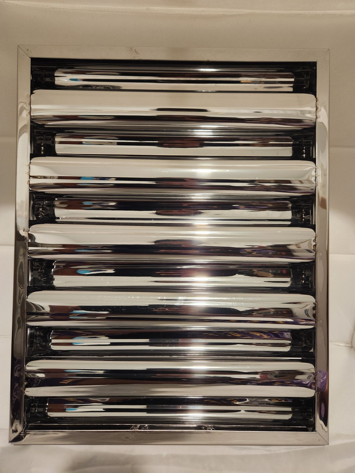 6PCS Commercial Hood Filters Stainless Steel 6 Grooves Range for Kitchen Exhaust