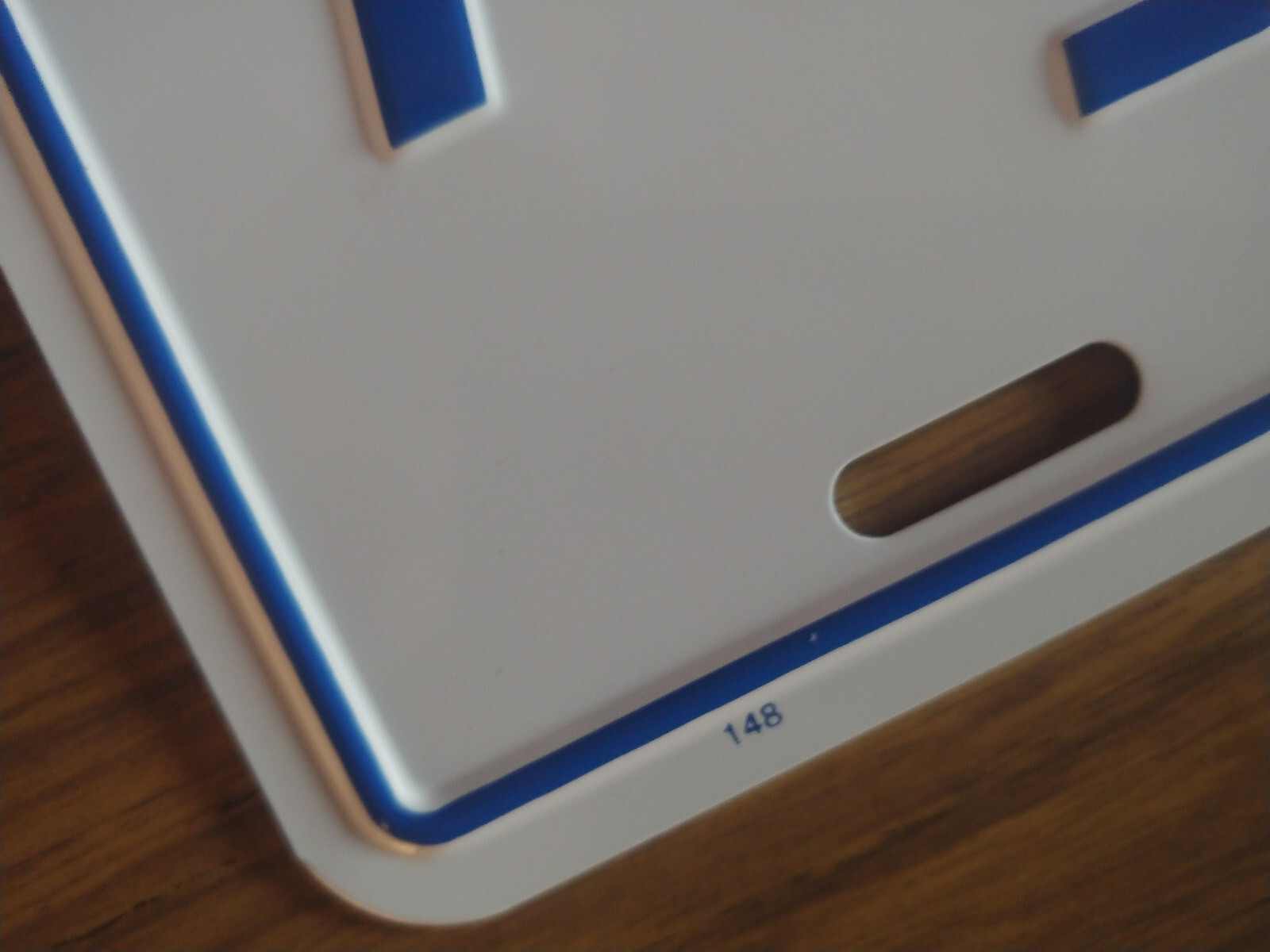 Vintage Plymouth License Plate Embossed Metal New Old Stock #2156