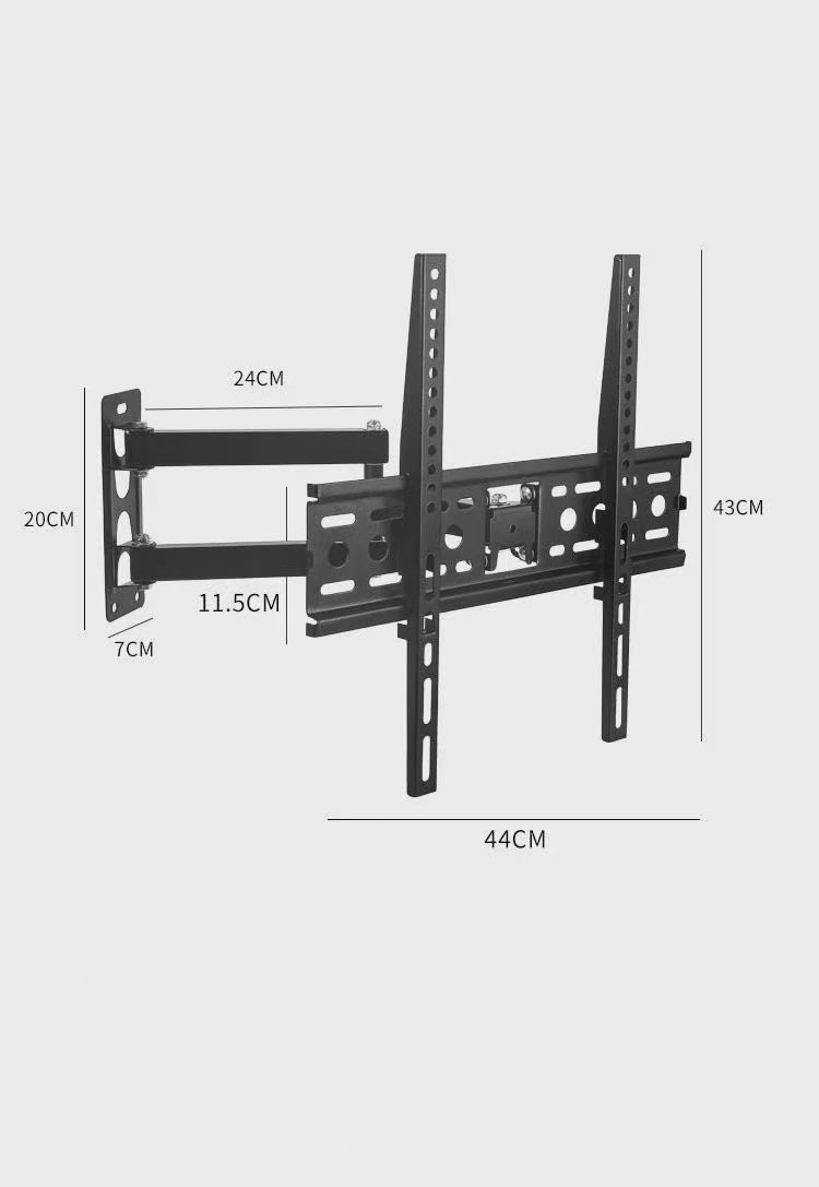 FULL MOTION LCD LED TV WALL MOUNT BRACKET SWIVEL TILT 26 32 40 42 43 47 50 55