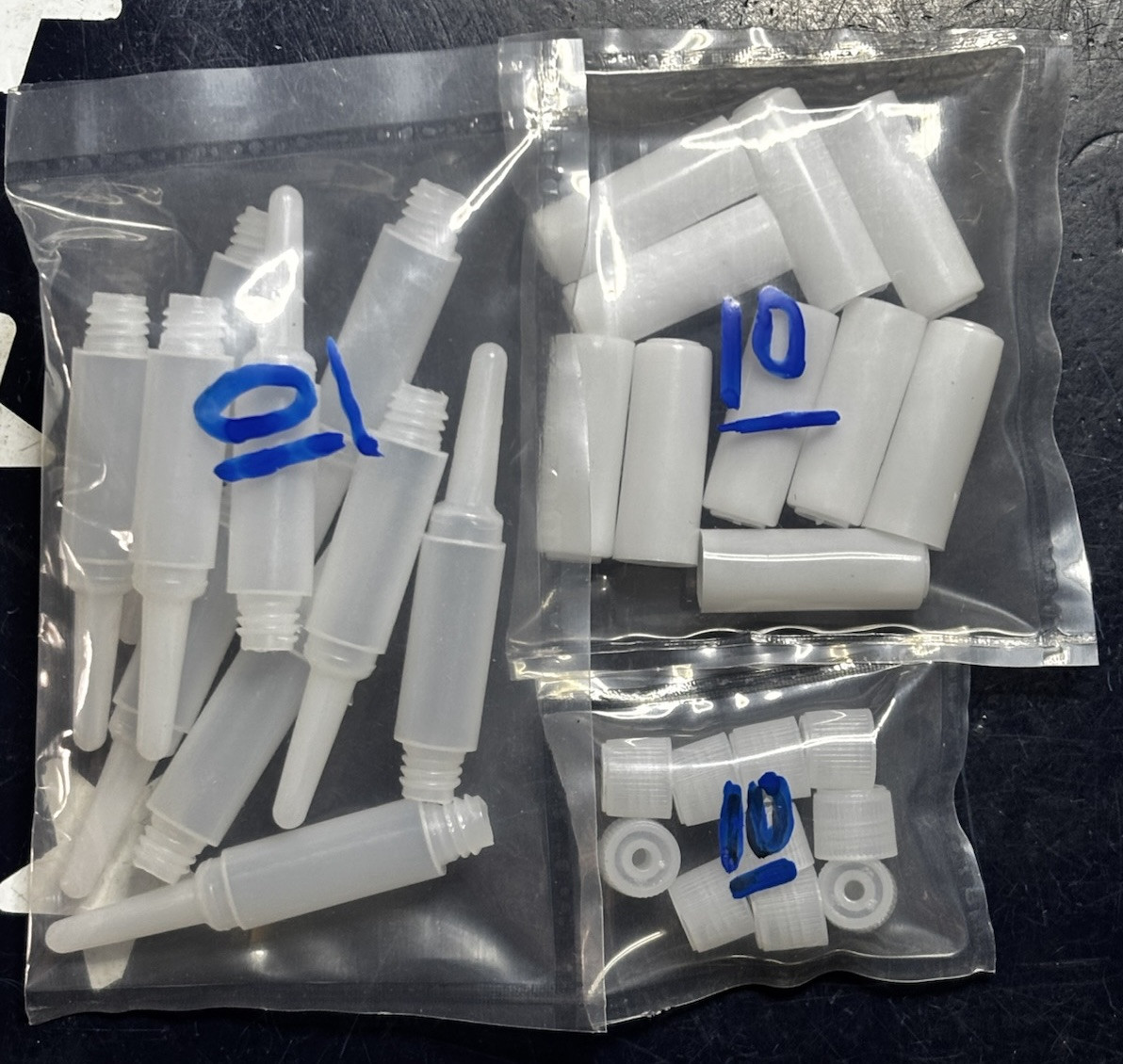 10 Sets 1ml Empty Plastic Squeeze Dropper Bottles Oils Lubes Liquid Dropper LDPE