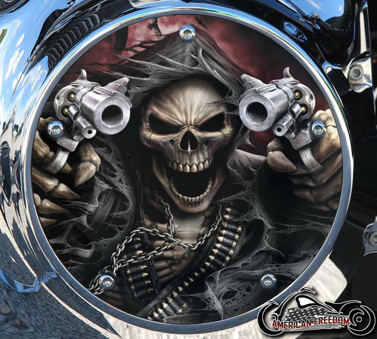 HARLEY DAVIDSON TWIN CAM DERBY CLUTCH COVER FITS 1999-2018 REAPER