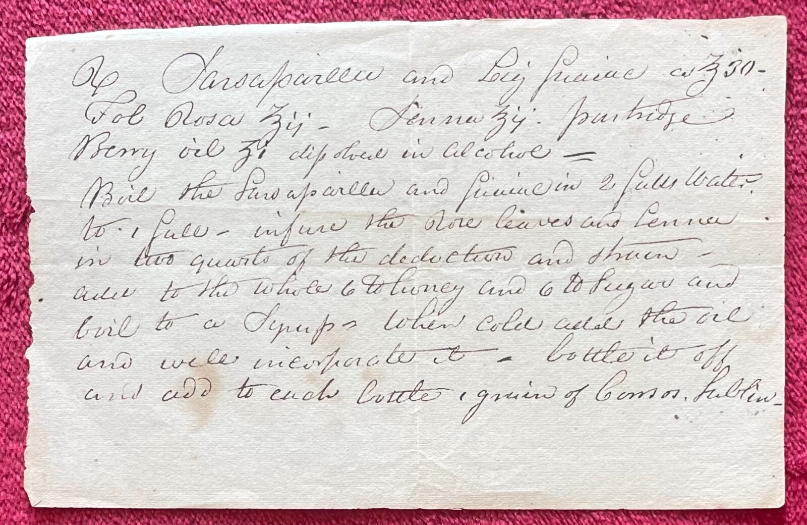 1832-1861 DOCTORS BILLS FOR DIFFERENT AILMENTS, TOOTH EXTRACTIONS & VACCINATIONS