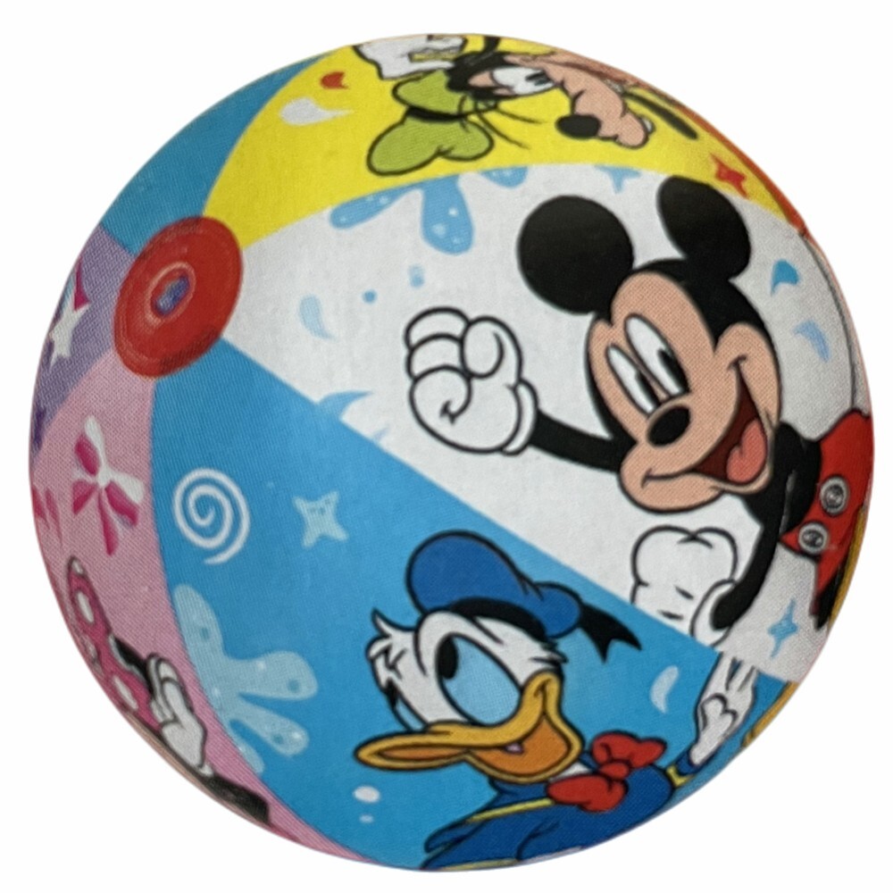 Disney Mickey Mouse 20" Inflatable Beach Ball Pool Toy, Mickey Beach Toy for Kid
