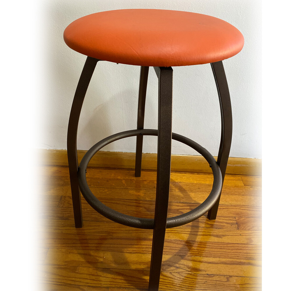 Empress Backless Barstool - Bronze